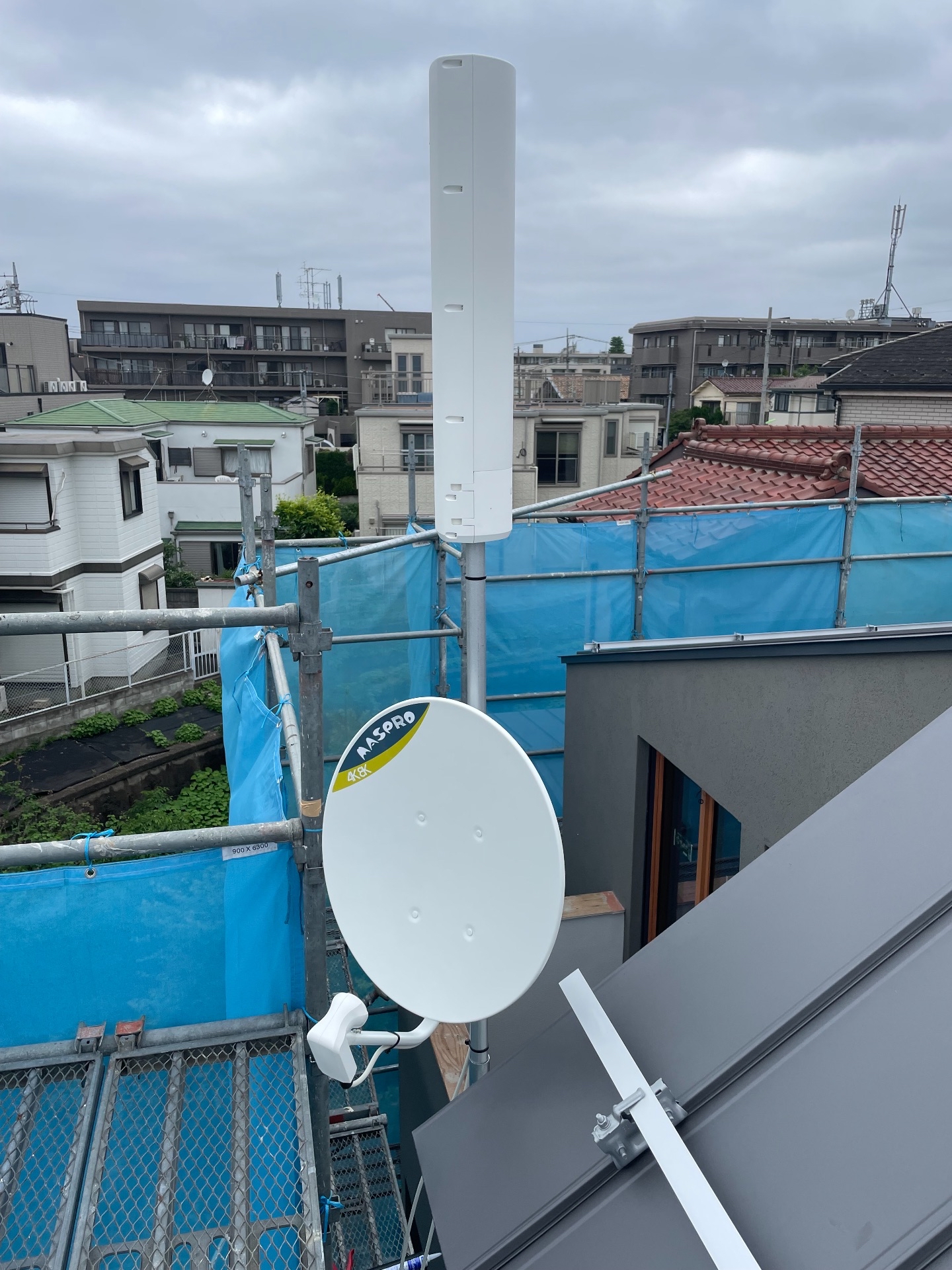 東京都世田谷区｜アンテナ工事（ユニコーン＋BS）