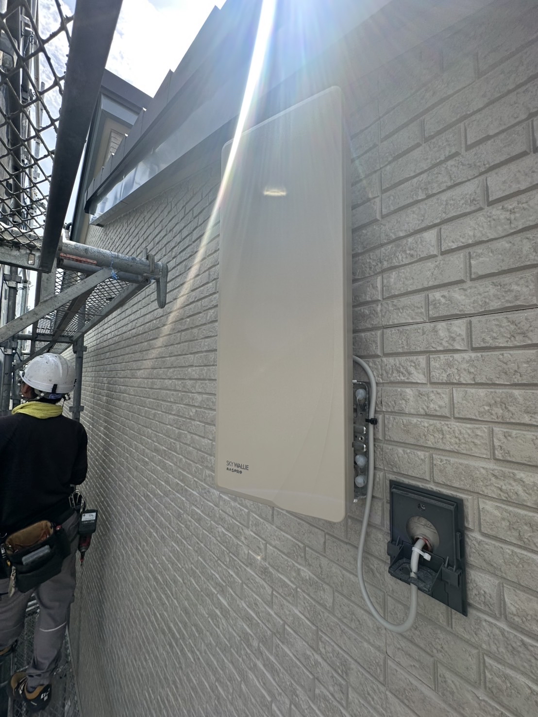 東京都狛江市｜アンテナ工事（デザイン）