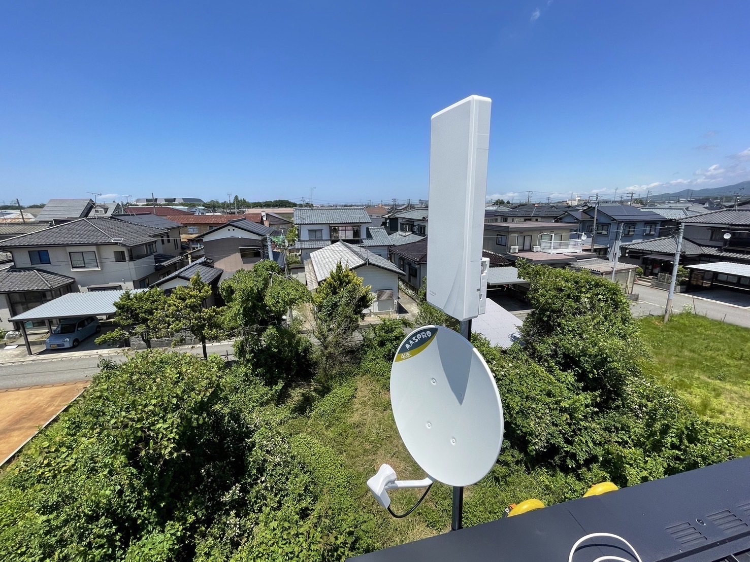 新潟県新発田市｜アンテナ工事（デザイン＋BS）