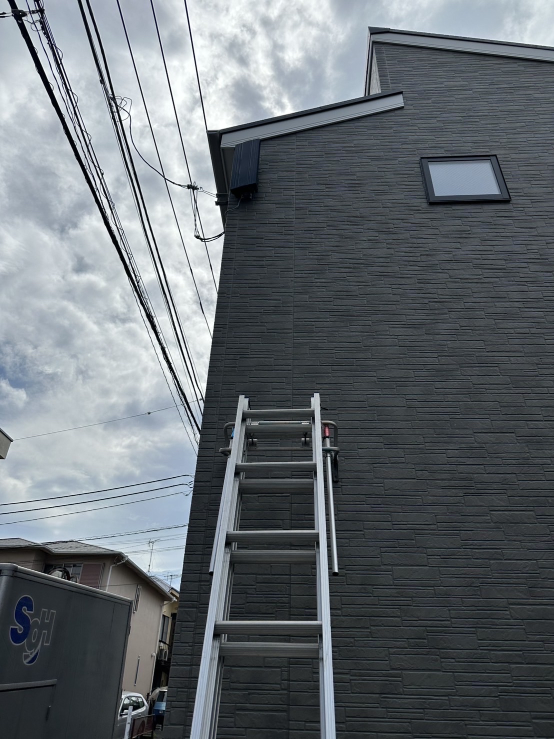 神奈川県鶴見区｜アンテナ工事（デザイン）