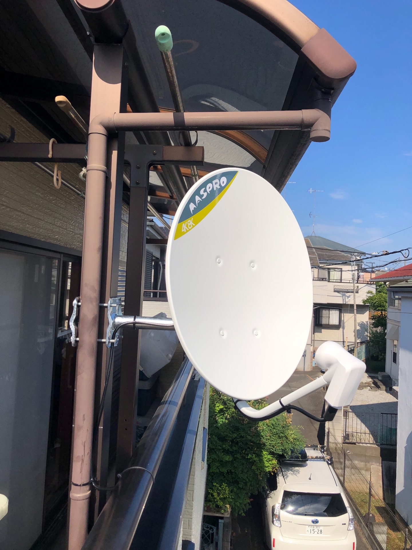 埼玉県さいたま市見沼区｜アンテナ工事（BS）