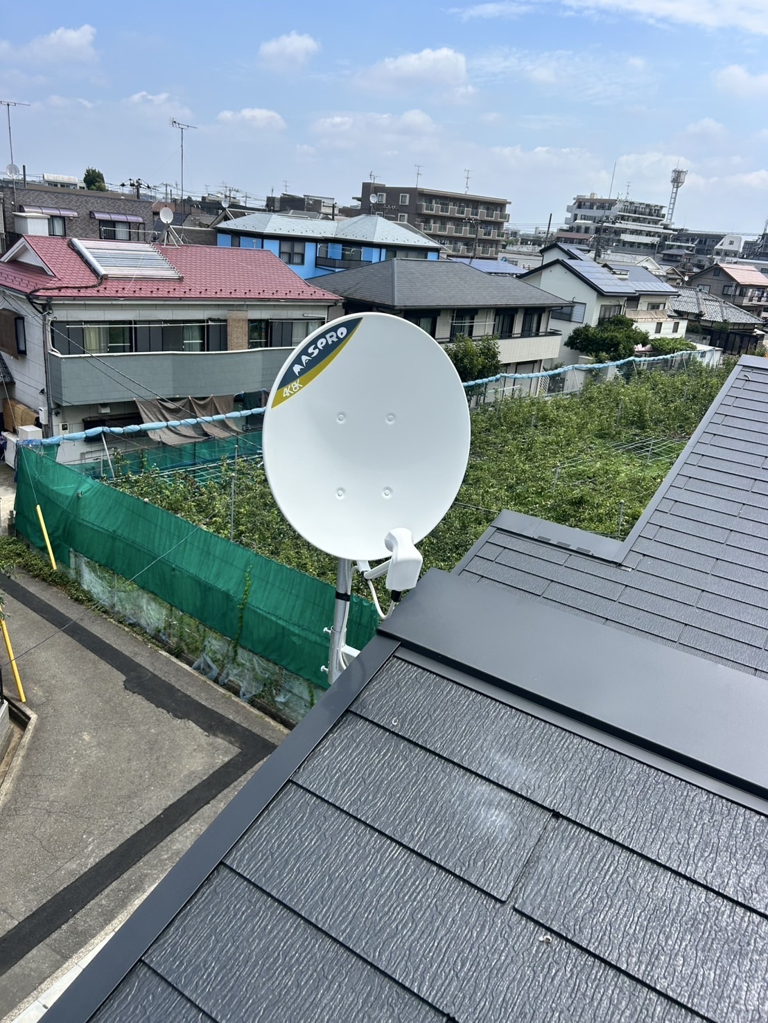 神奈川県川崎市｜アンテナ工事（デザイン＋BS）