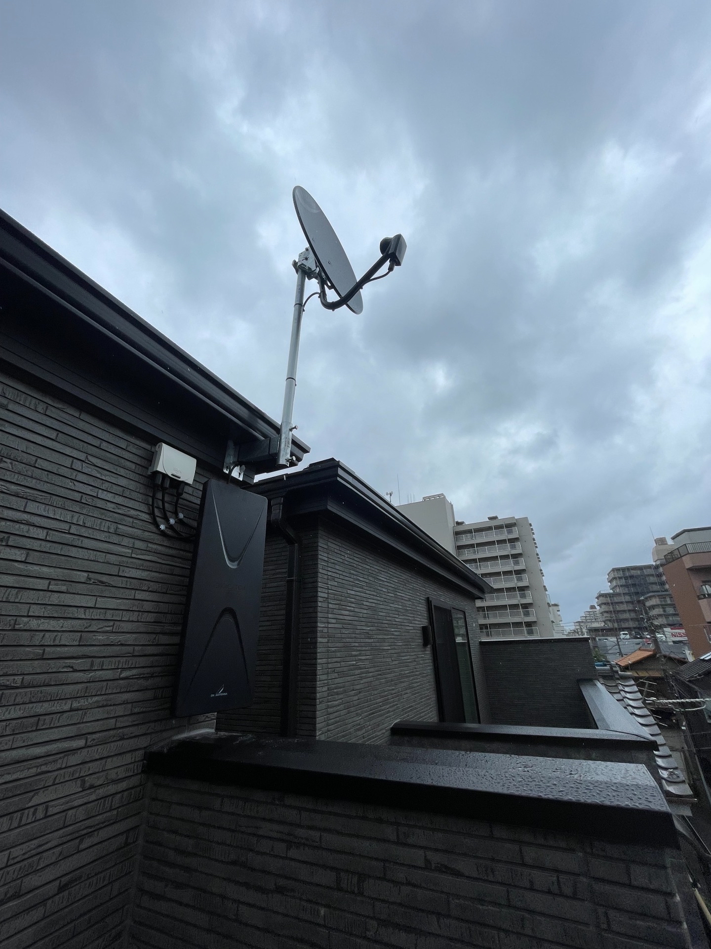 東京都江戸川区｜アンテナ工事（デザイン＋BS）