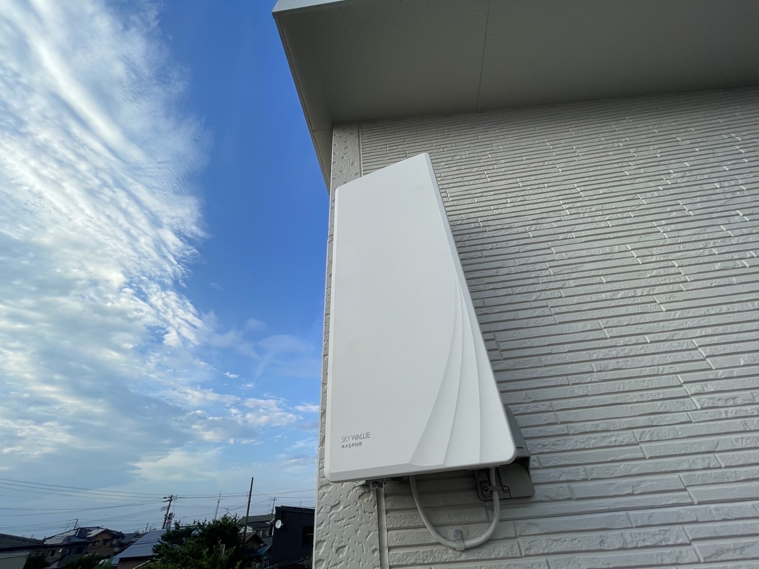 新潟県新発田市｜アンテナ工事（デザイン）