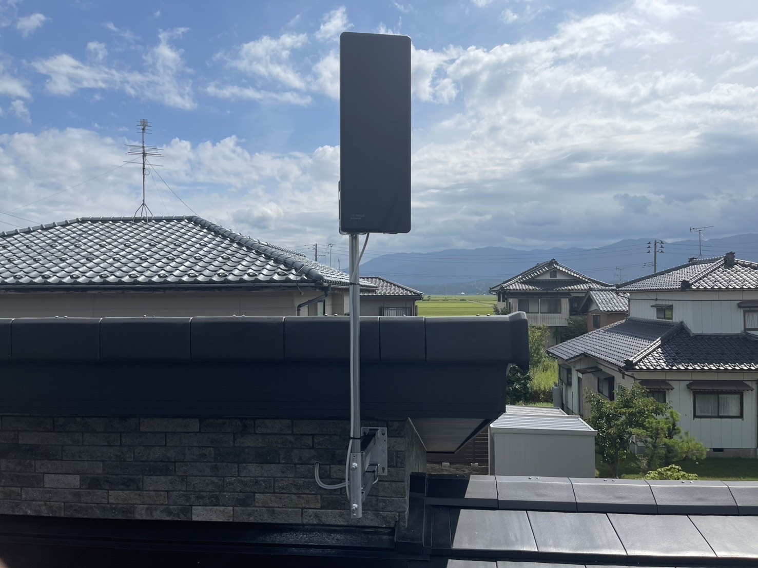 新潟県阿賀野市｜アンテナ工事（デザイン）