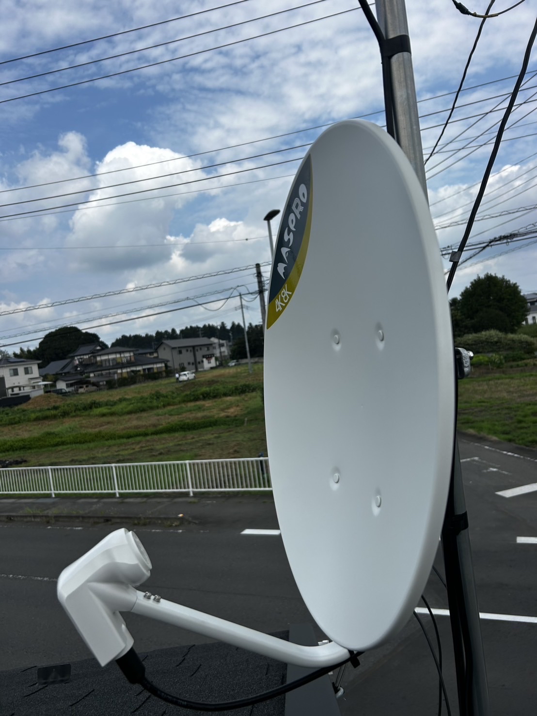 茨城県水戸市｜アンテナ工事（八木式＋BS）