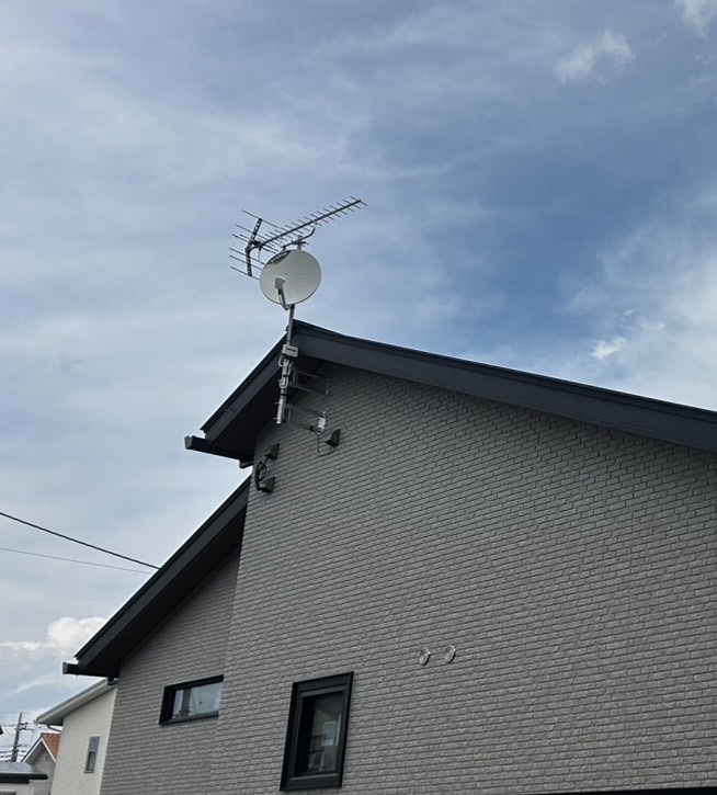 群馬県館林市｜アンテナ工事（八木式＋BSCS）