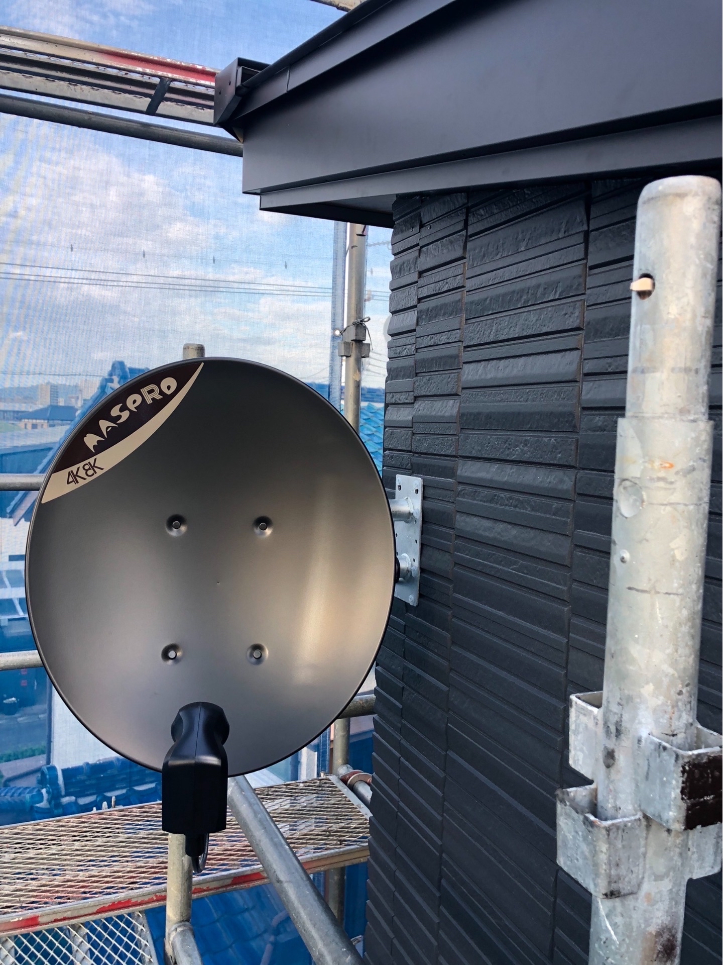 静岡県藤枝市｜アンテナ工事（デザイン＋BSCS）