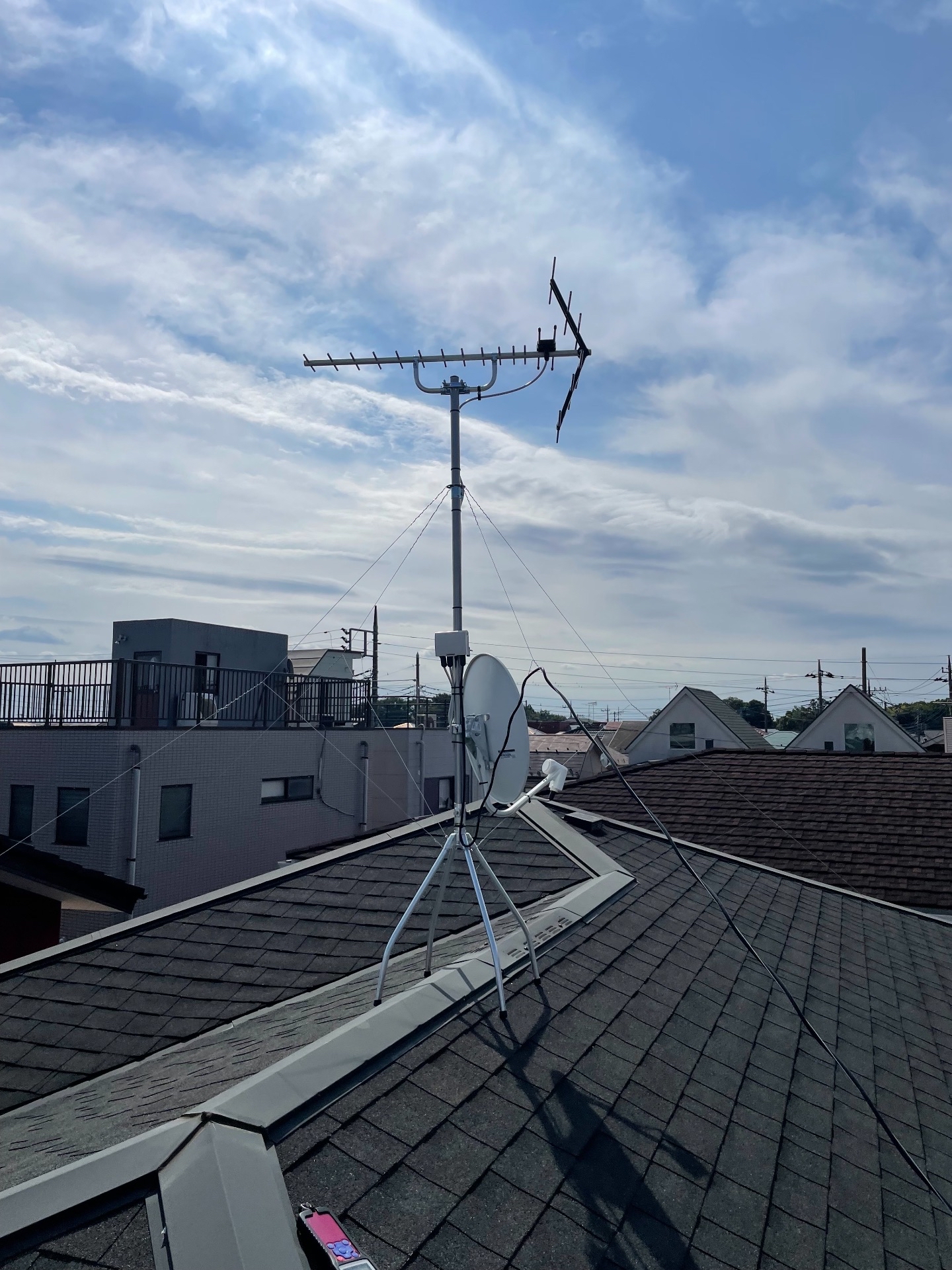 埼玉県所沢市｜アンテナ工事（八木式＋BSCS）