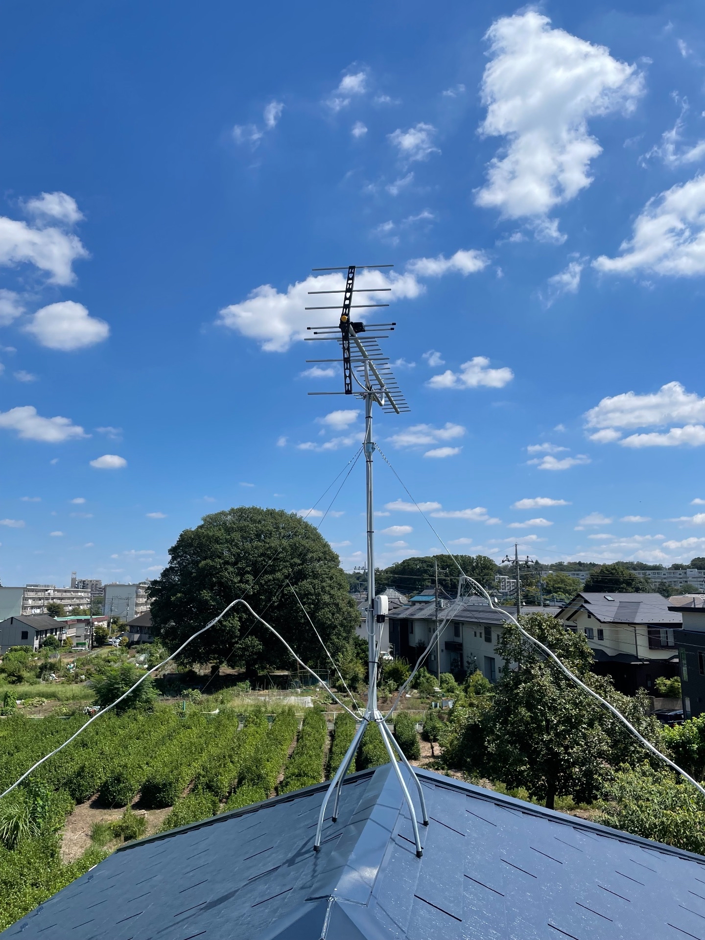 埼玉県入間市｜アンテナ工事（八木式＋BS）
