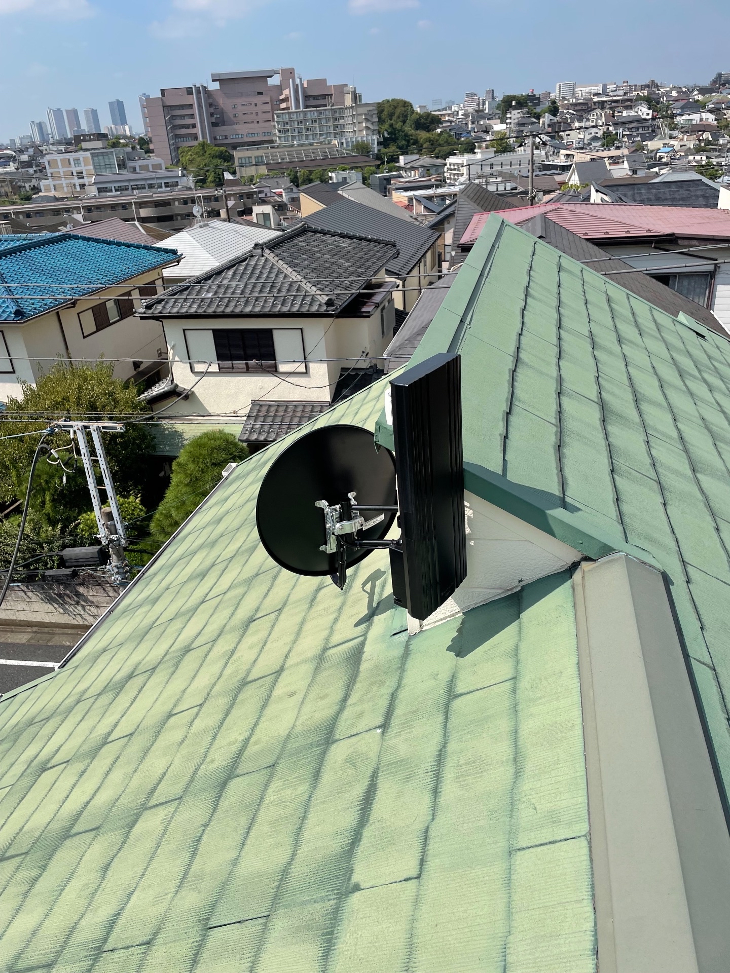 東京都大田区｜アンテナ工事（デザイン＋BS）