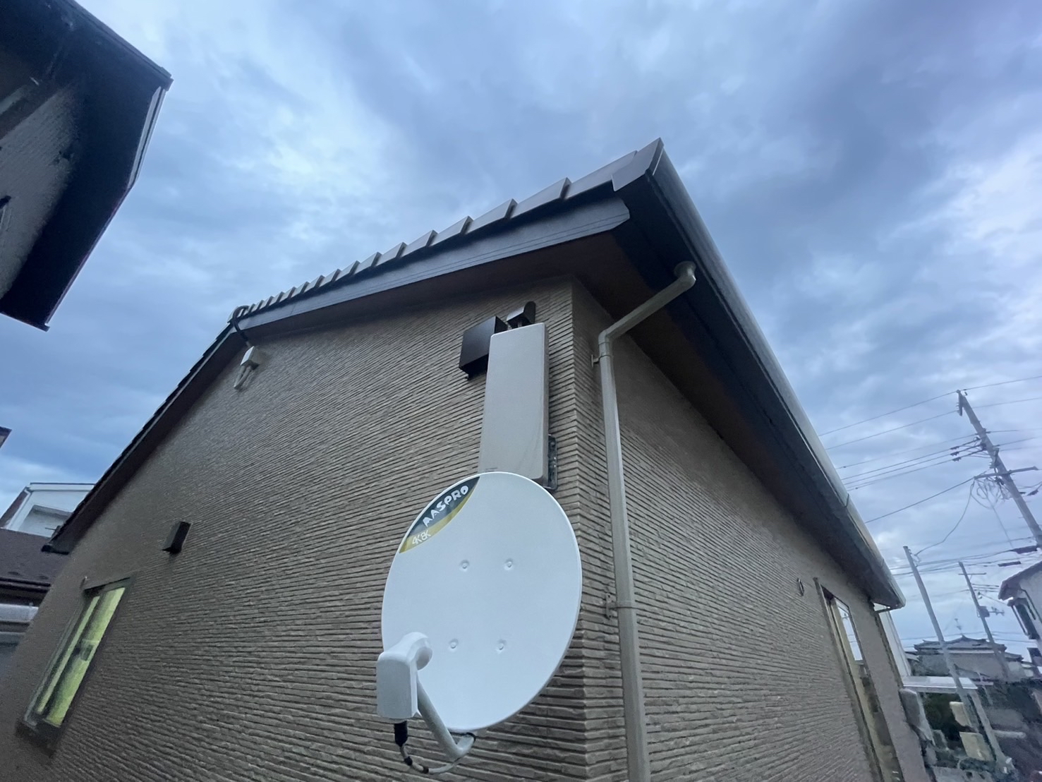 新潟県新潟市江南区｜アンテナ工事（デザイン＋BS）