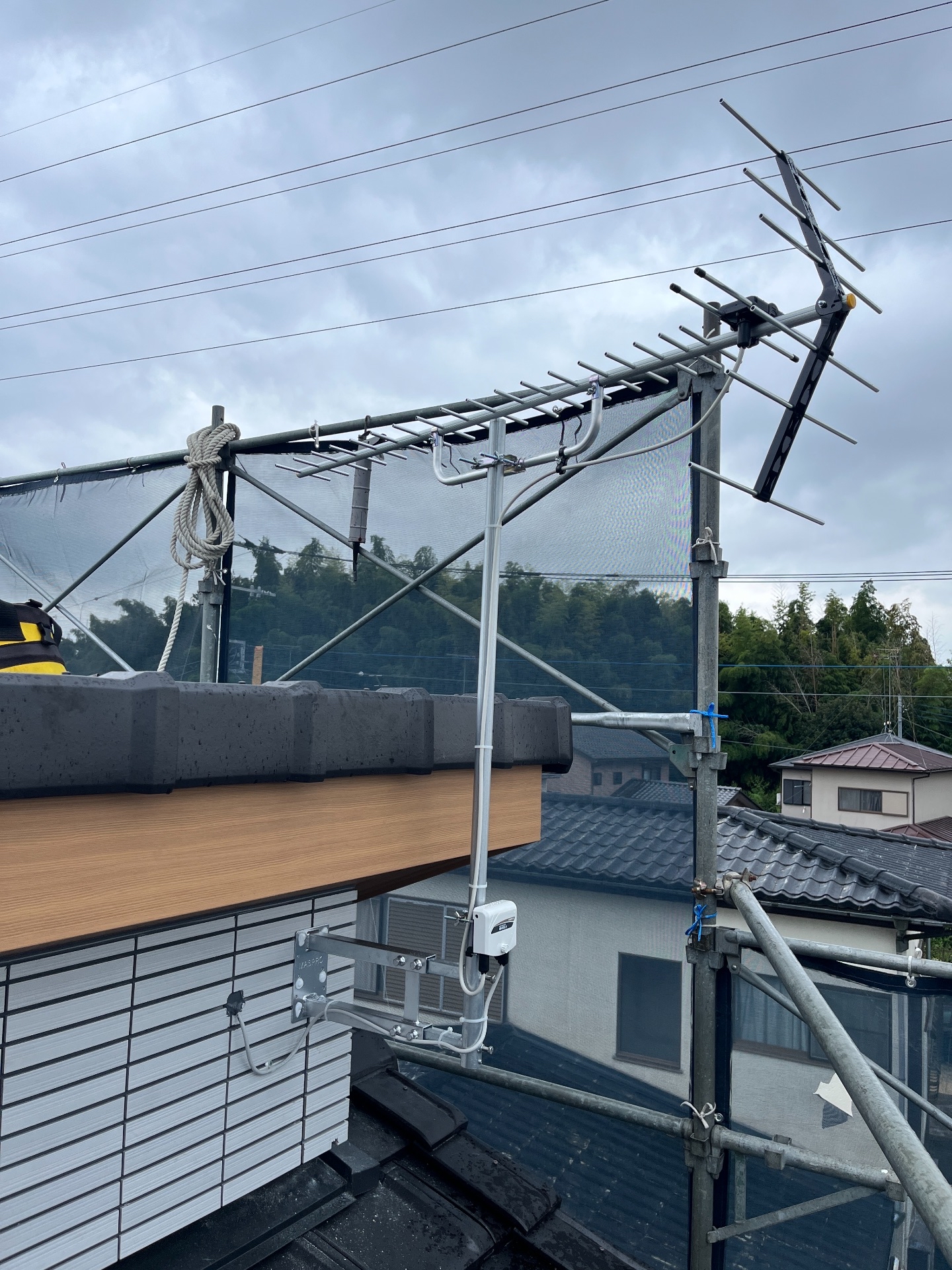 栃木県鹿沼市｜アンテナ工事（八木式）