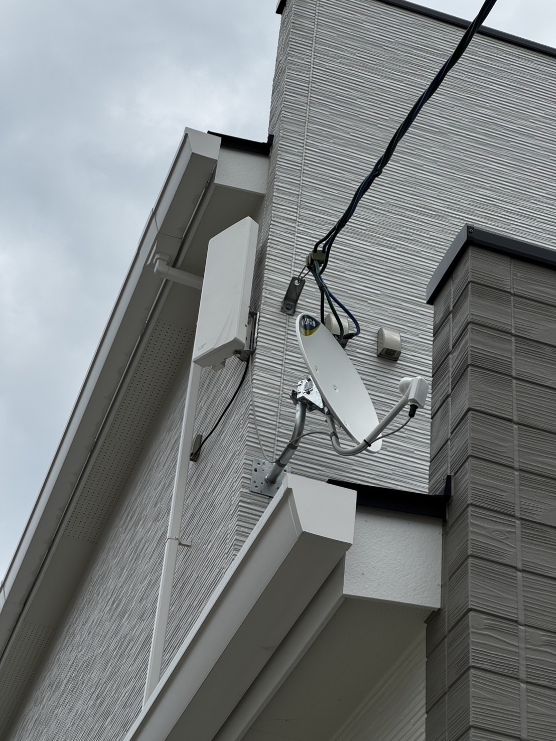 熊本県熊本市南区｜アンテナ工事（デザイン＋BS）