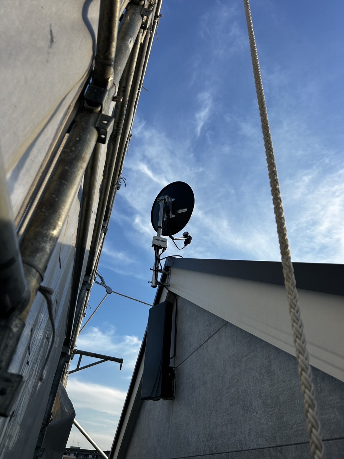 東京都杉並区｜アンテナ工事（デザイン＋BSCS）