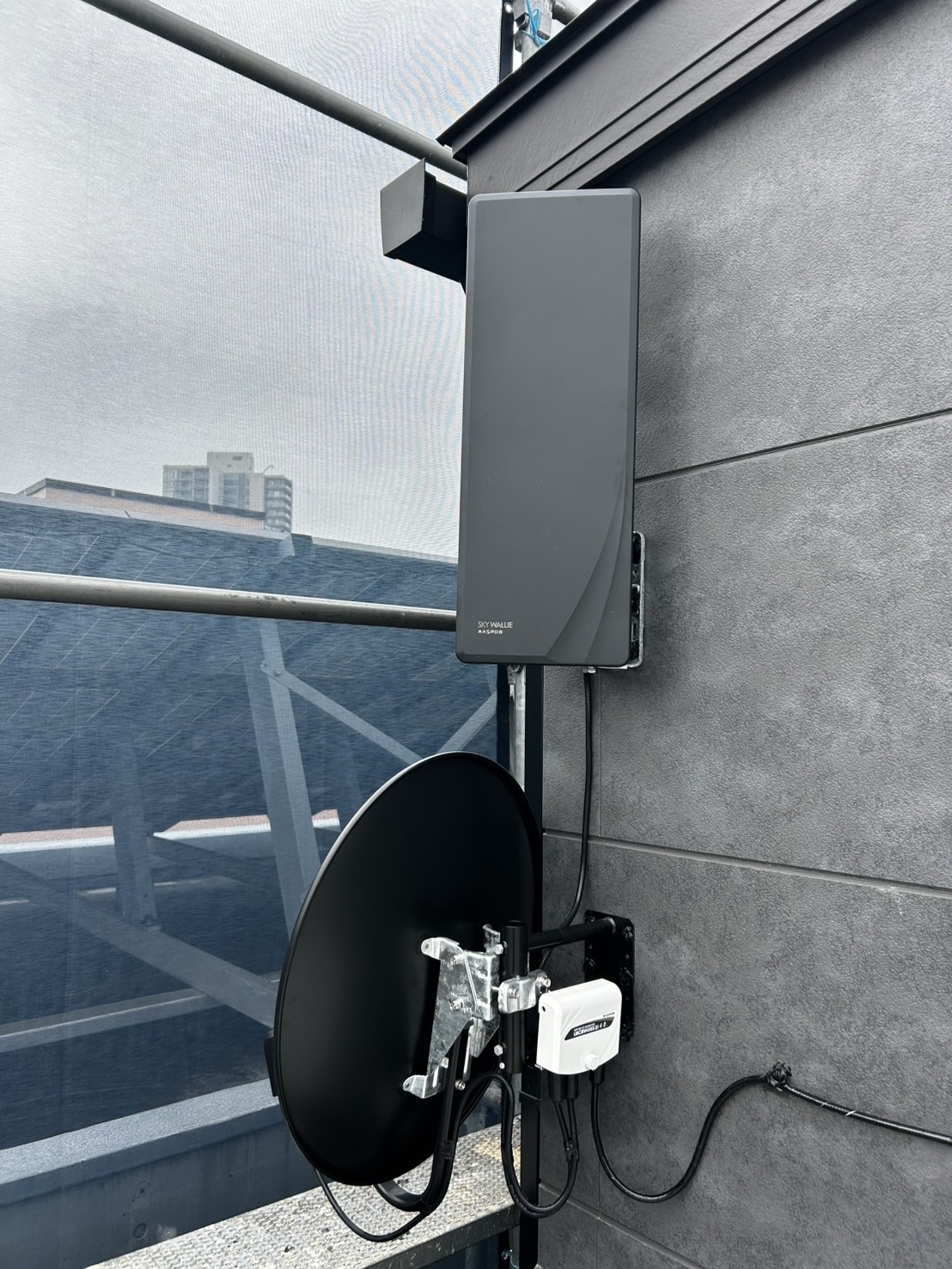 東京都文京区｜アンテナ工事（デザイン＋BSCS）