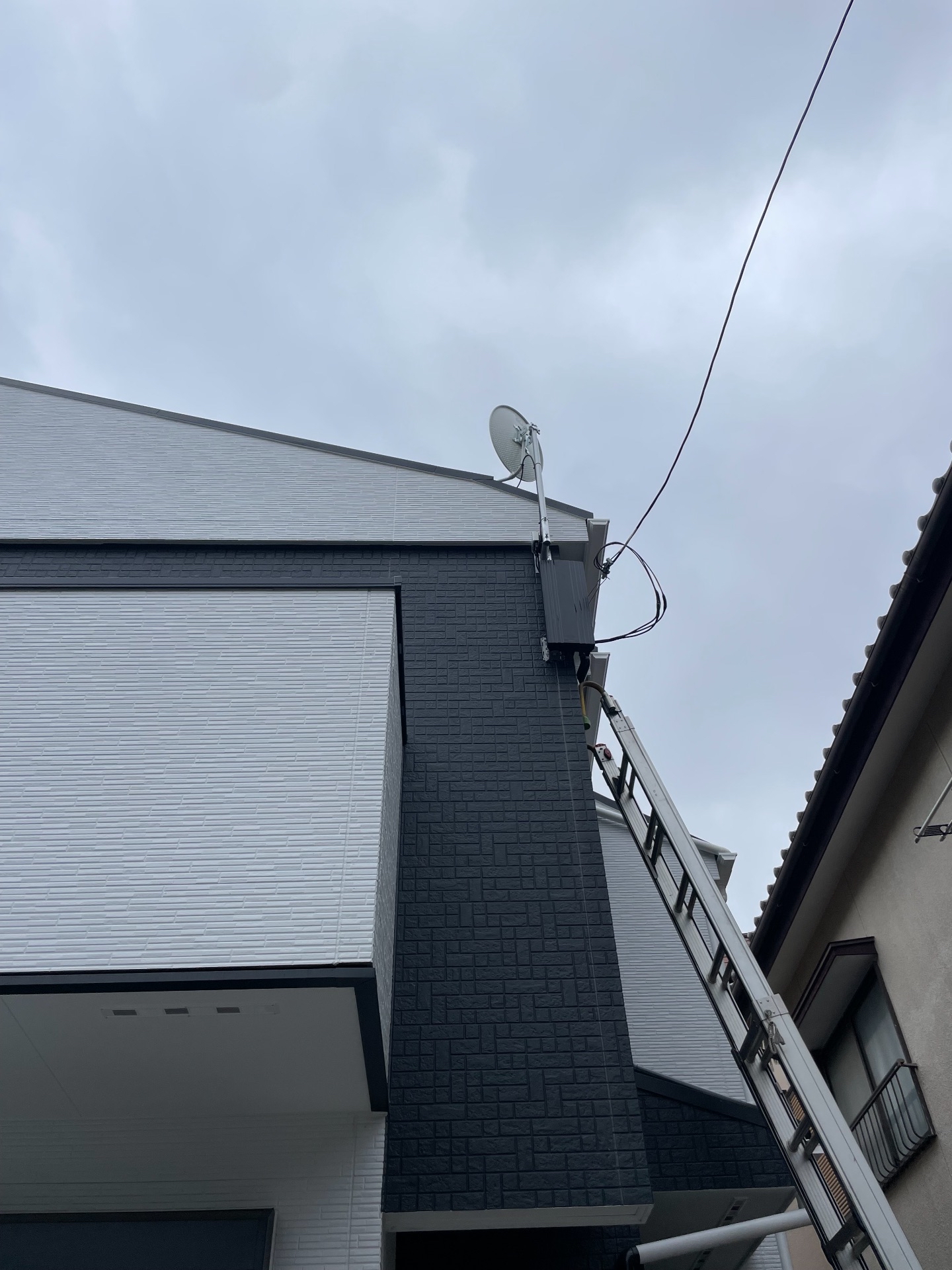 東京都調布市｜アンテナ工事（デザイン＋BS）
