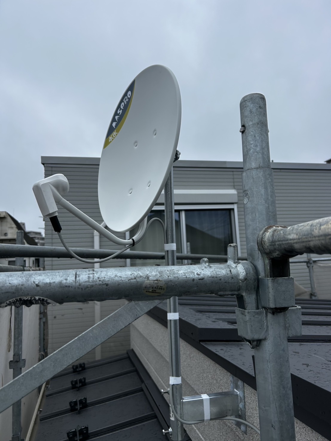 東京都足立区｜アンテナ工事（デザイン＋BS）