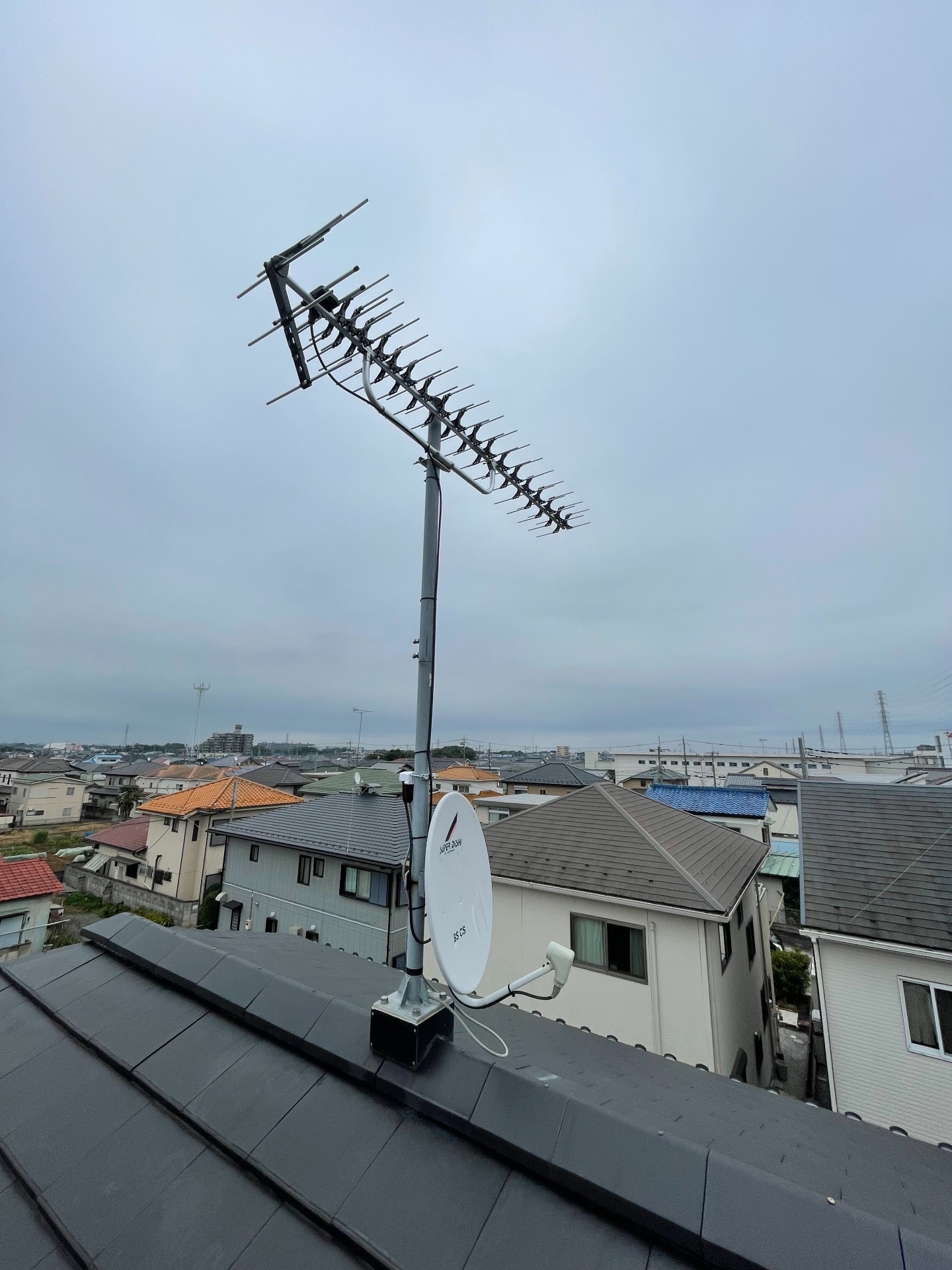 埼玉県北本市｜アンテナ工事（高性能）