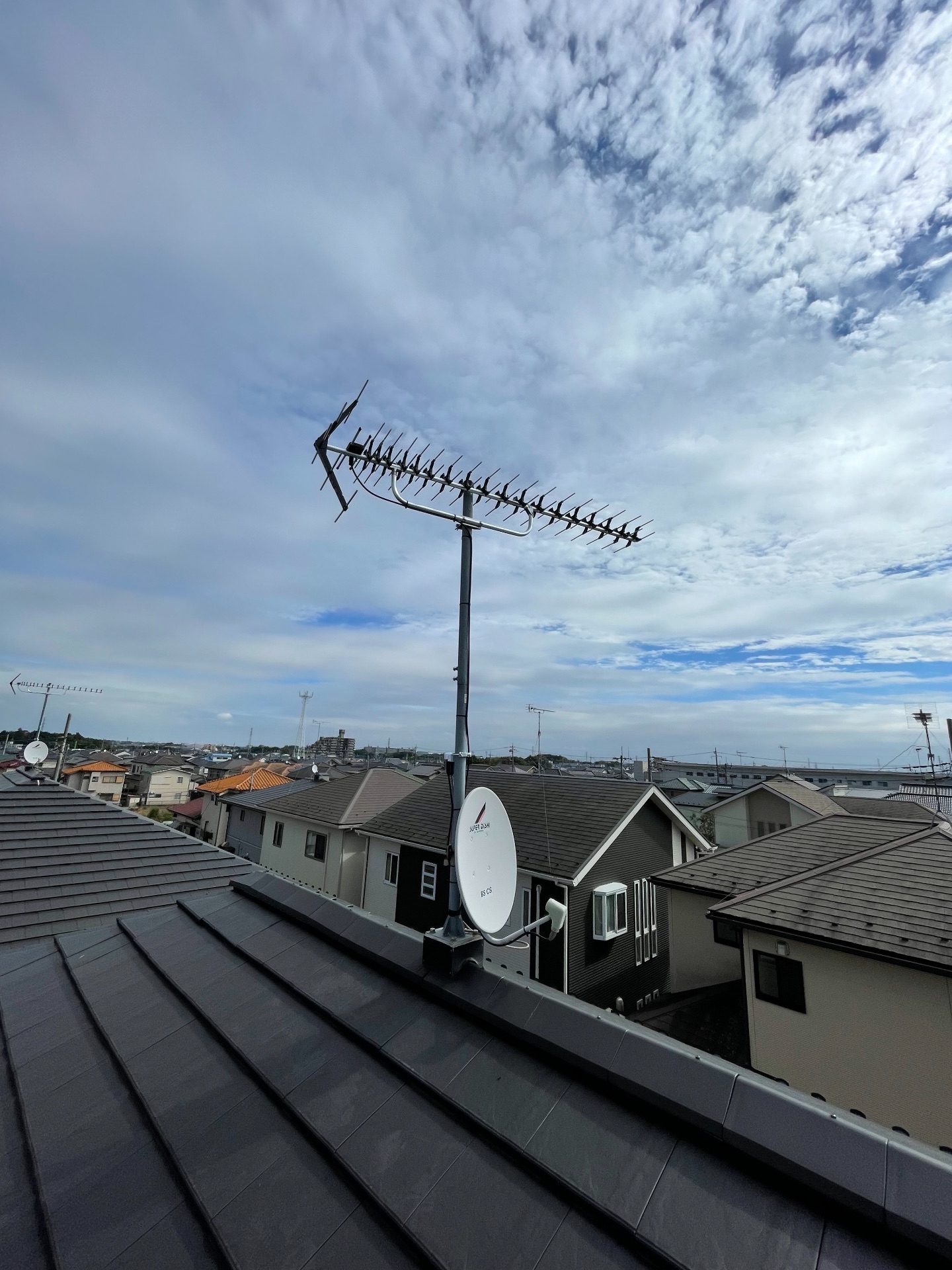 埼玉県北本市｜アンテナ工事（高性能）