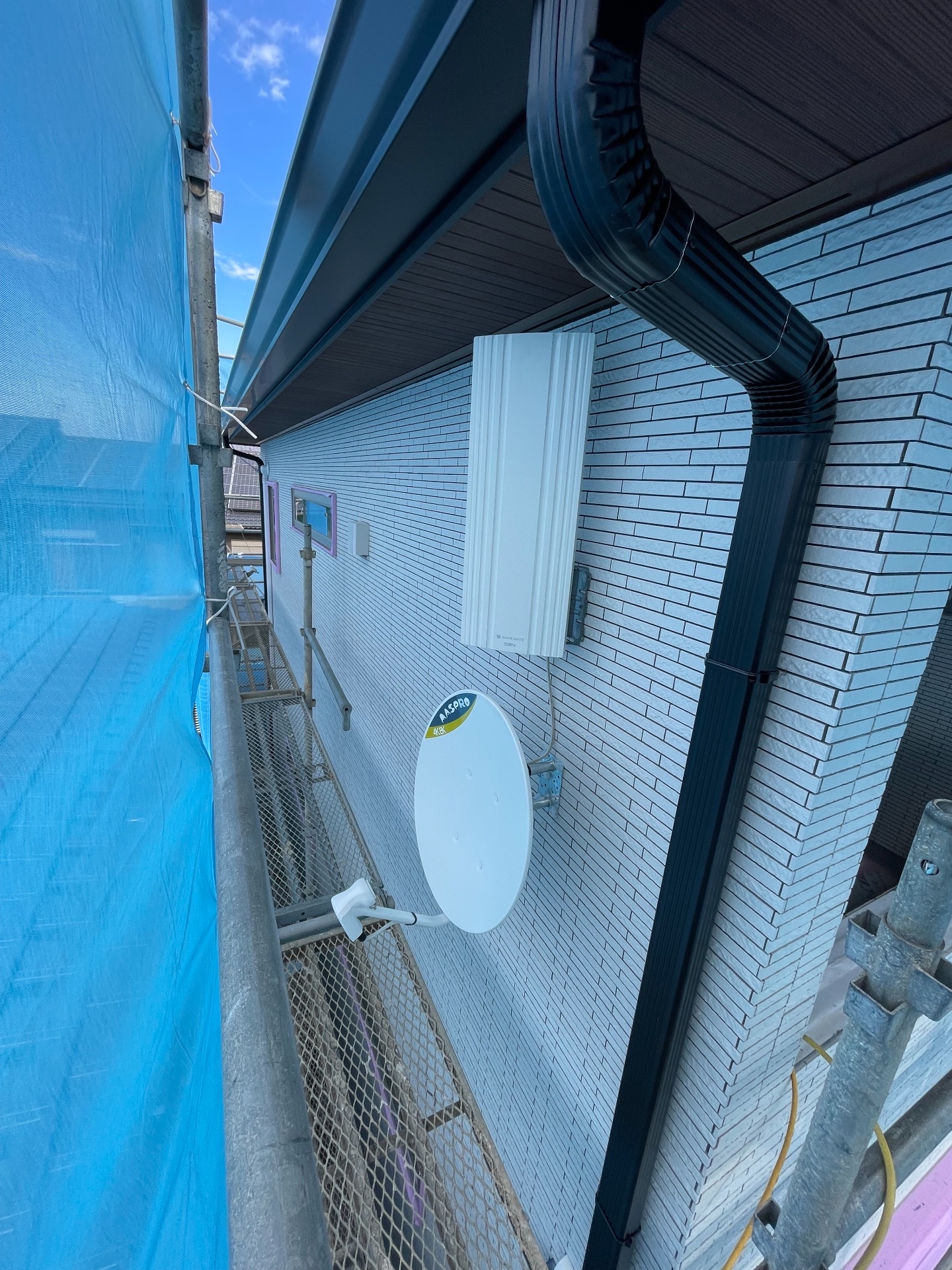 群馬県邑楽郡｜アンテナ工事（デザイン＋BSCS）