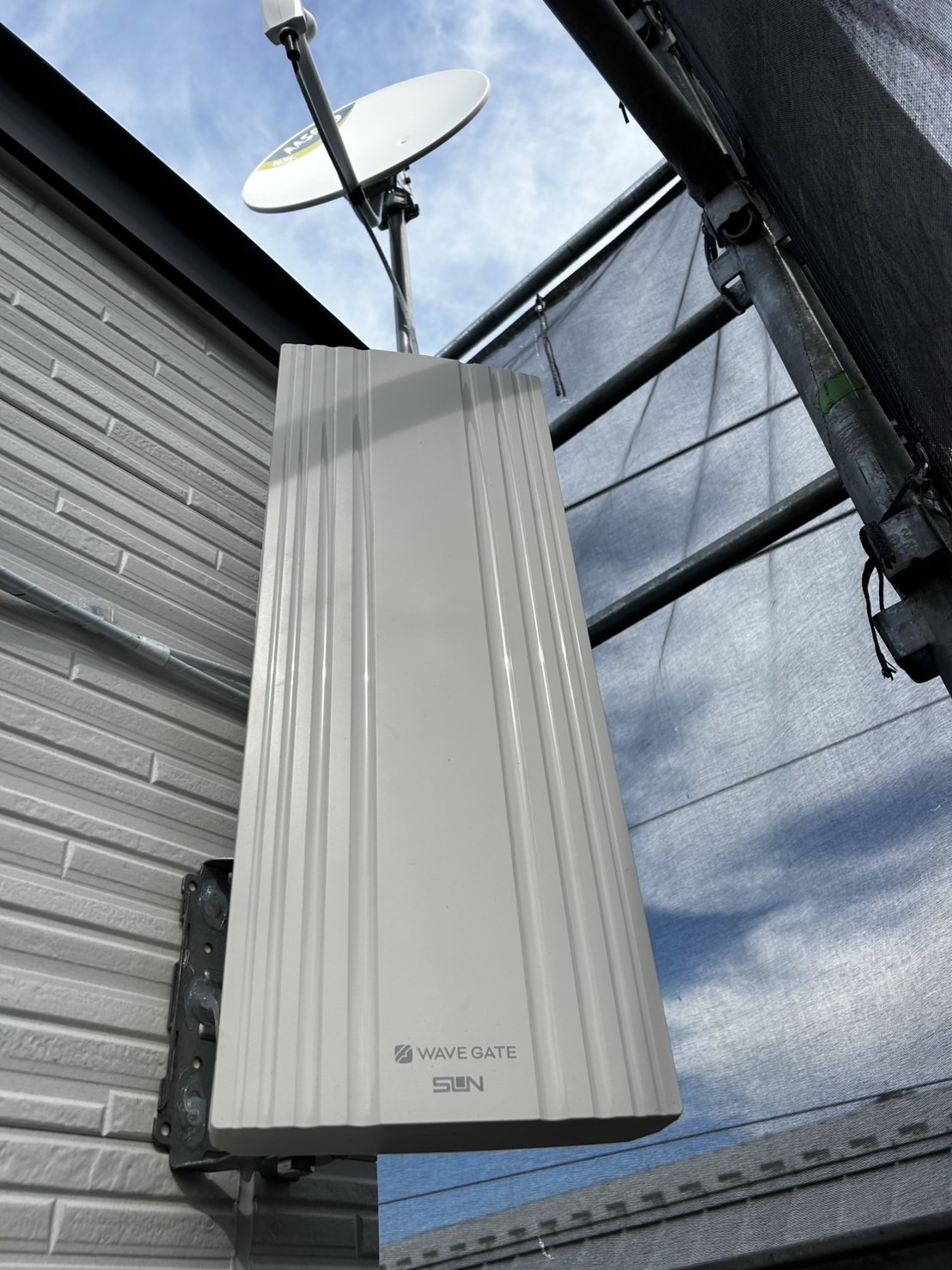 東京都足立区｜アンテナ工事（デザイン＋BSCS）