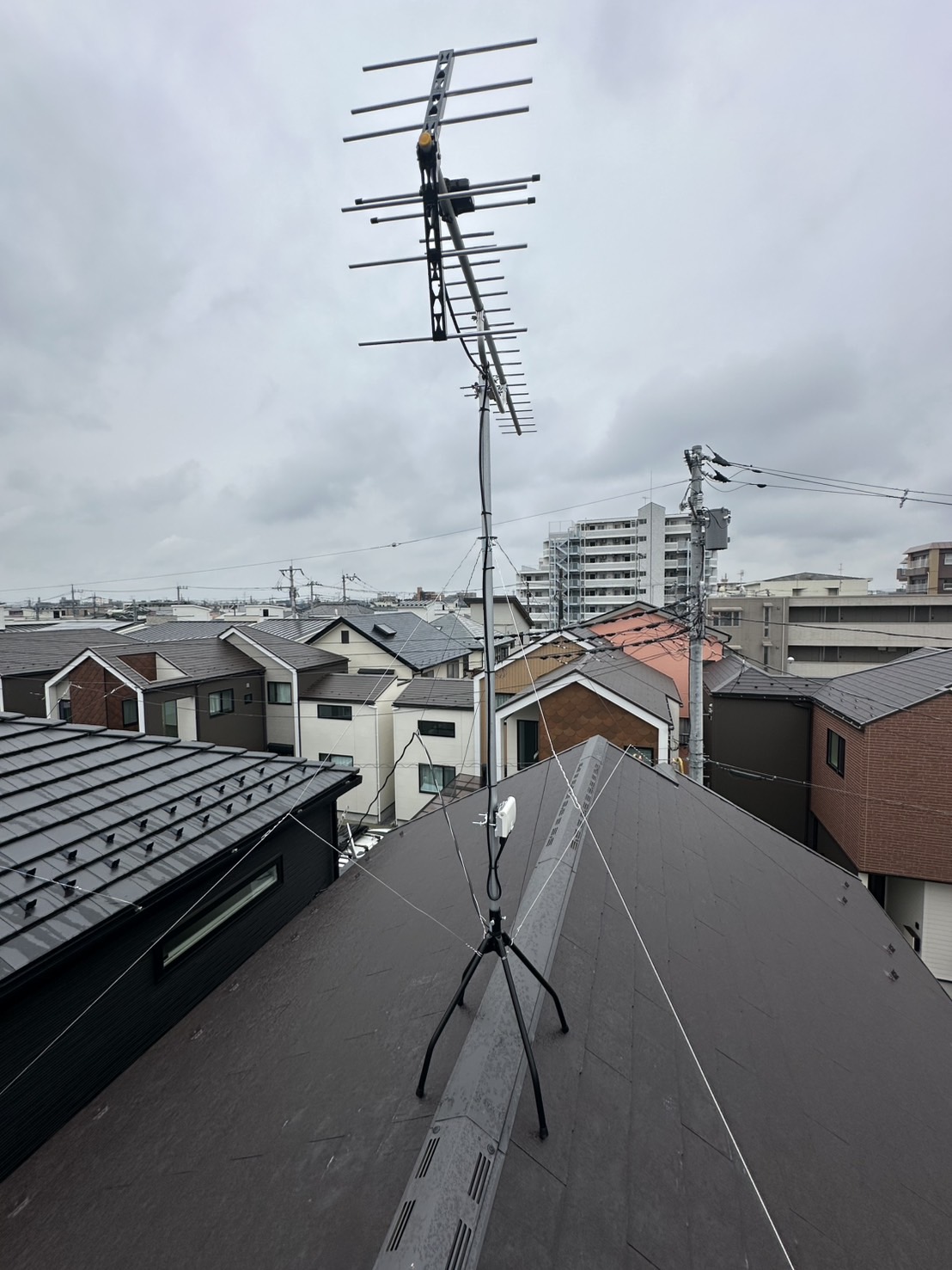 埼玉県春日部市｜アンテナ工事（八木式）