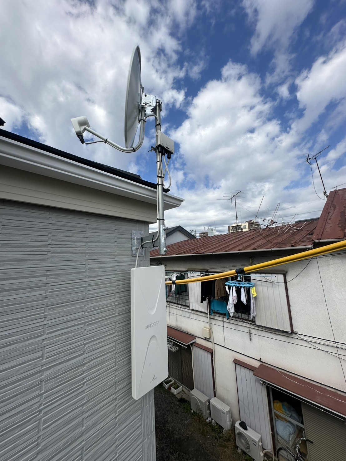 東京都杉並区｜アンテナ工事（デザイン＋BSCS）