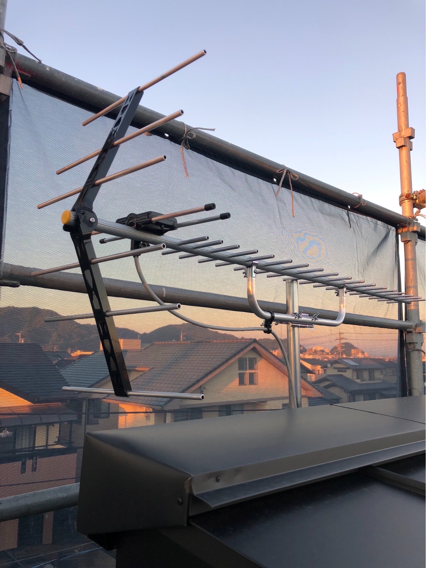 静岡県焼津市｜アンテナ工事（八木式）