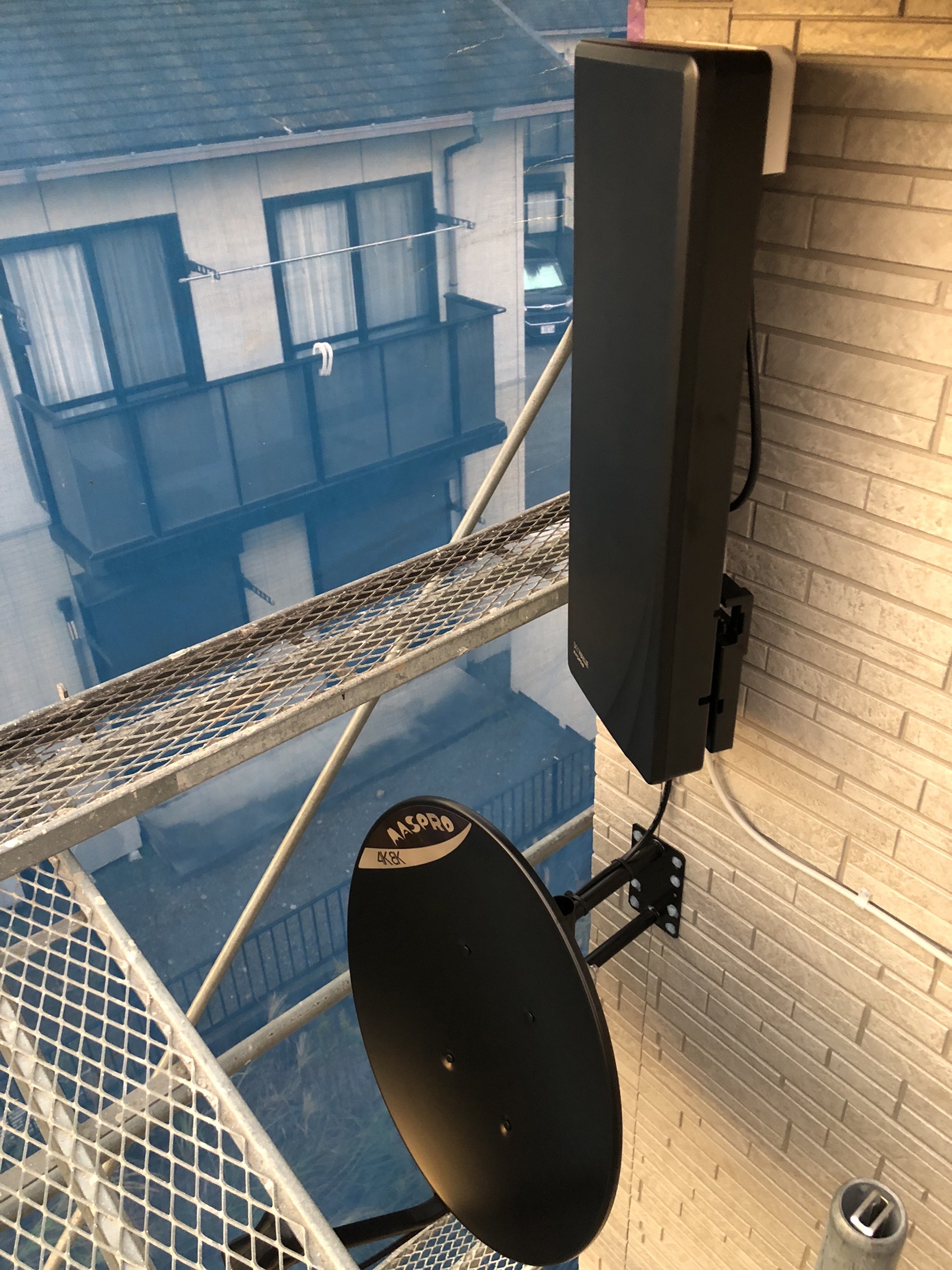 静岡県島田市｜アンテナ工事（デザイン＋BSCS）