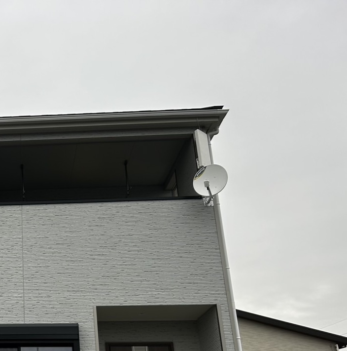 群馬県みどり市｜アンテナ工事（デザイン＋BSCS）