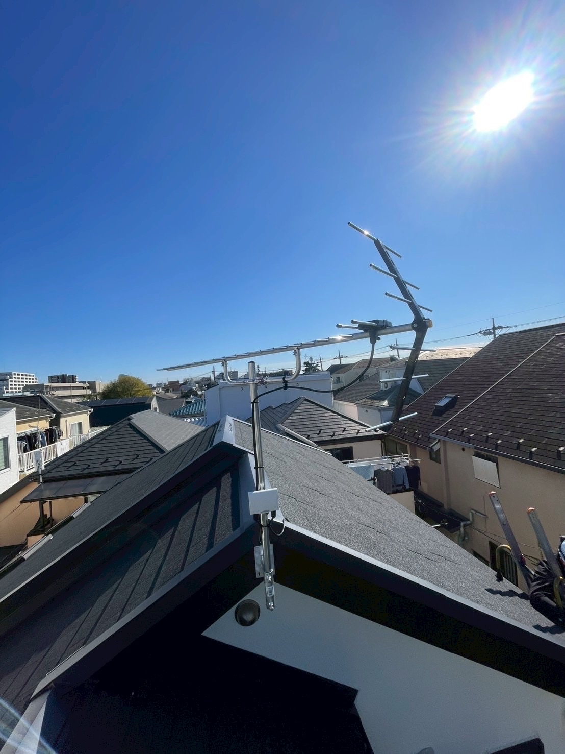 東京都大田区｜アンテナ工事（八木式）