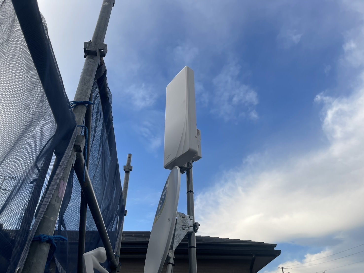 新潟県新潟市西区｜アンテナ工事（デザイン＋BSCS）