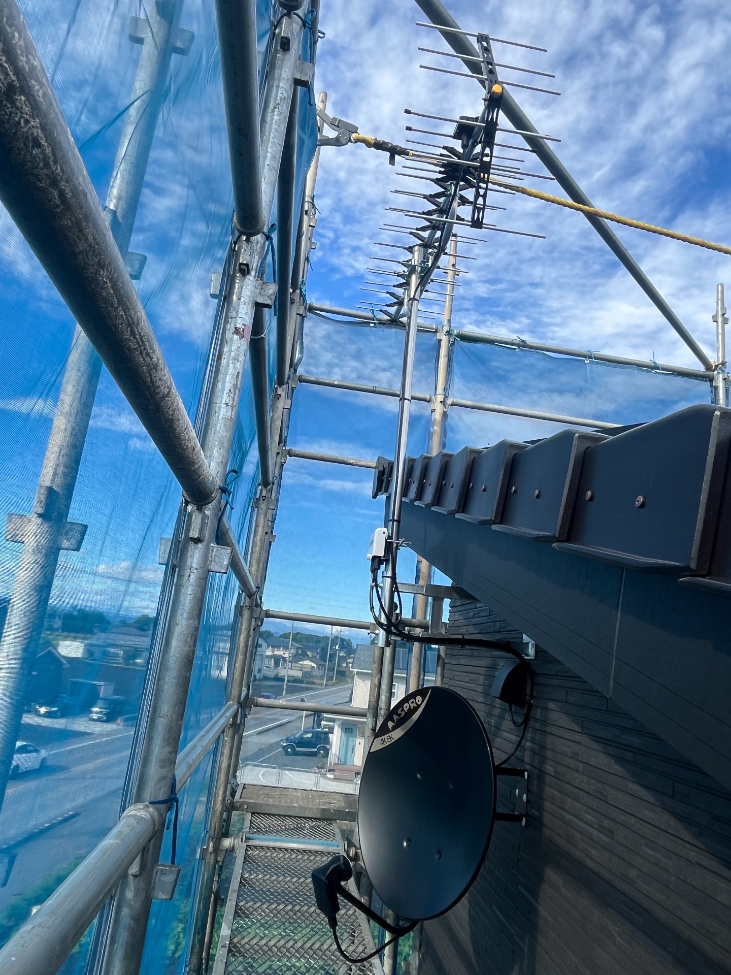 栃木県河内郡｜アンテナ工事（高性能＋BSCS）