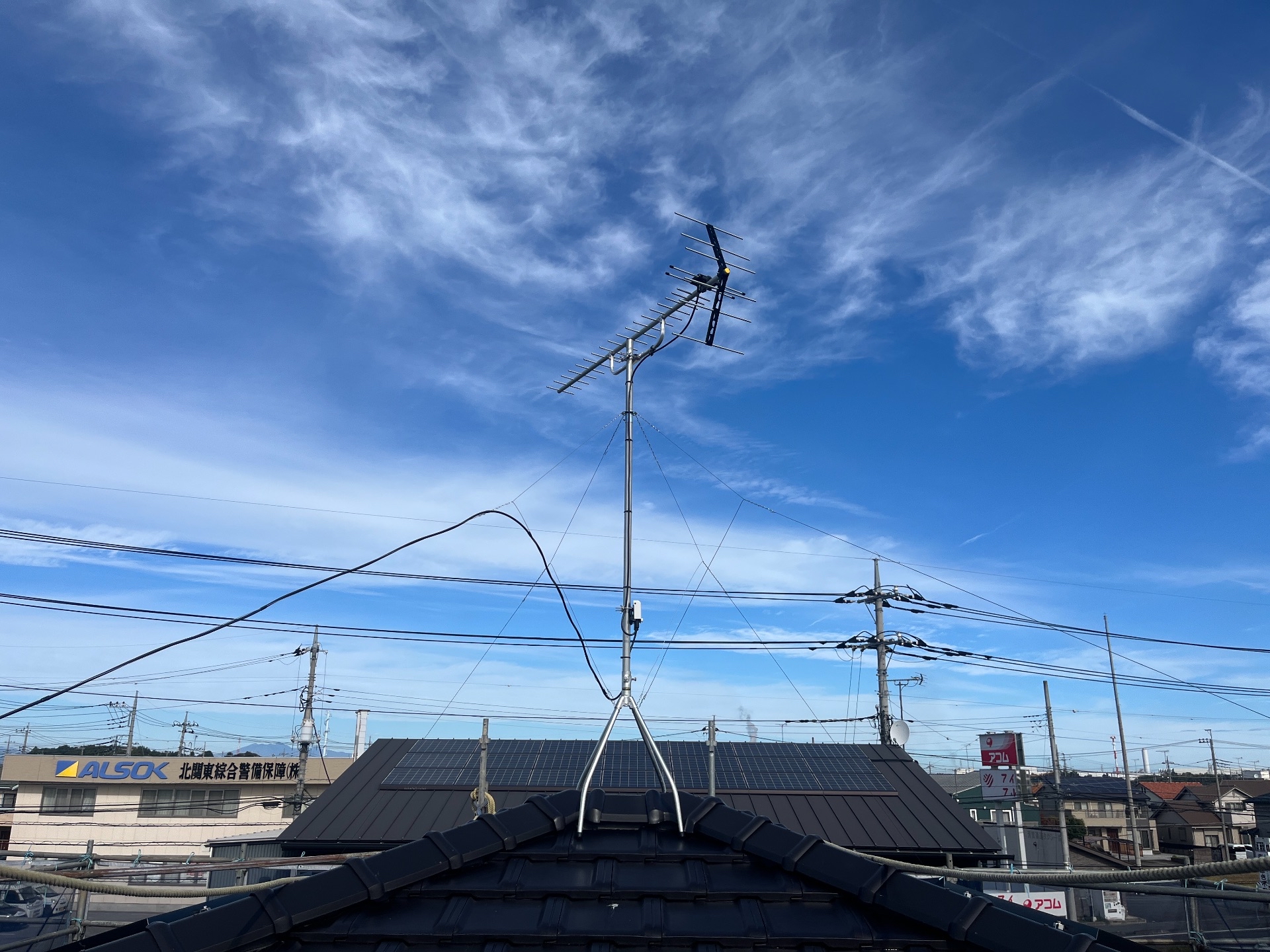 栃木県真岡市｜アンテナ工事（八木式）