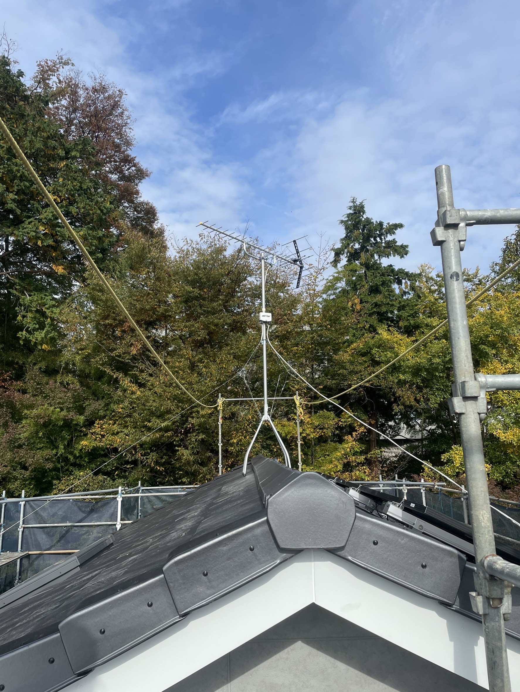 東京都羽村市｜アンテナ工事（八木式）