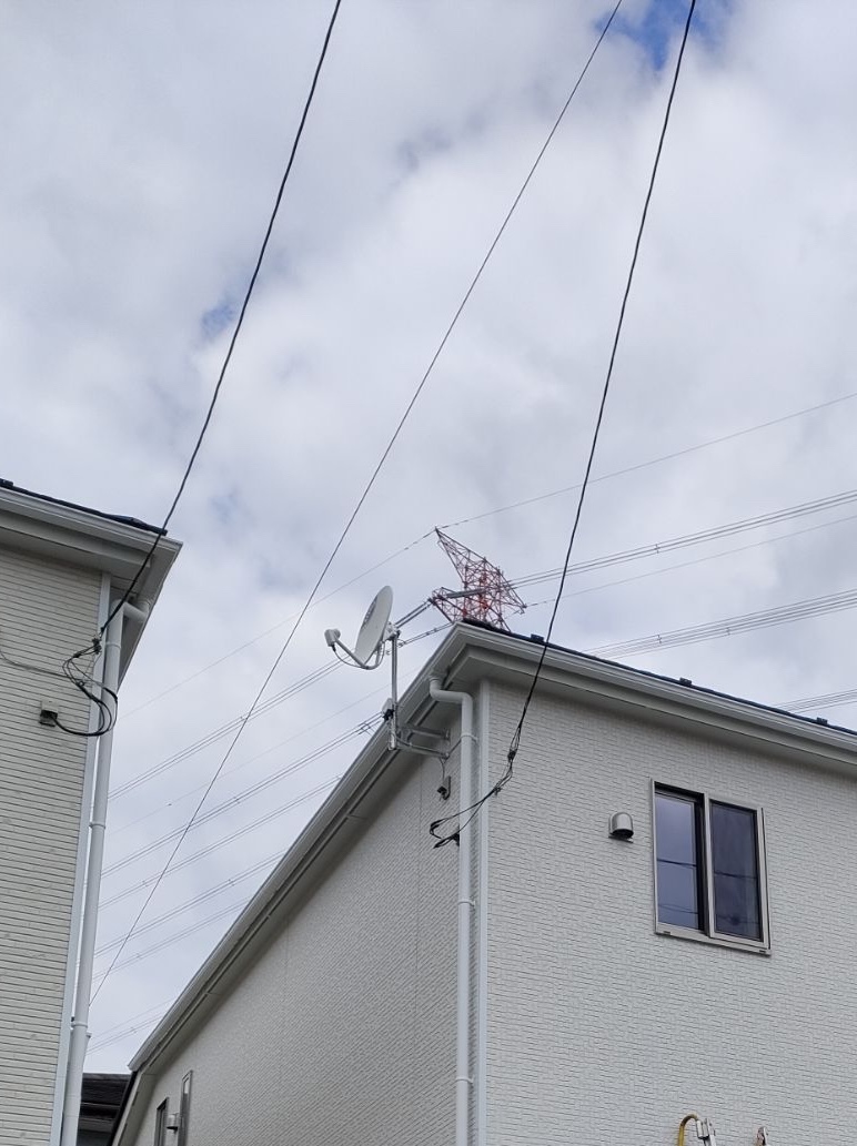 千葉県市原市｜アンテナ工事（デザイン＋BSCS）