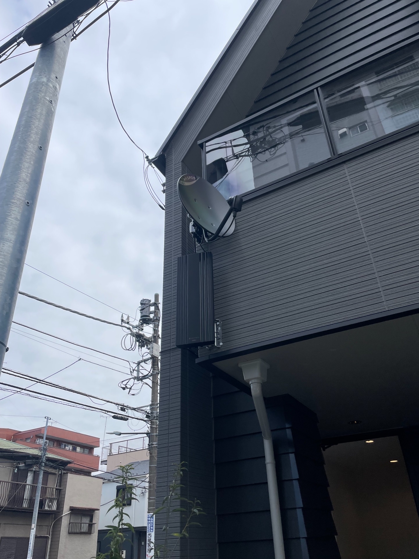 東京都板橋区｜アンテナ工事（デザイン＋BSCS）