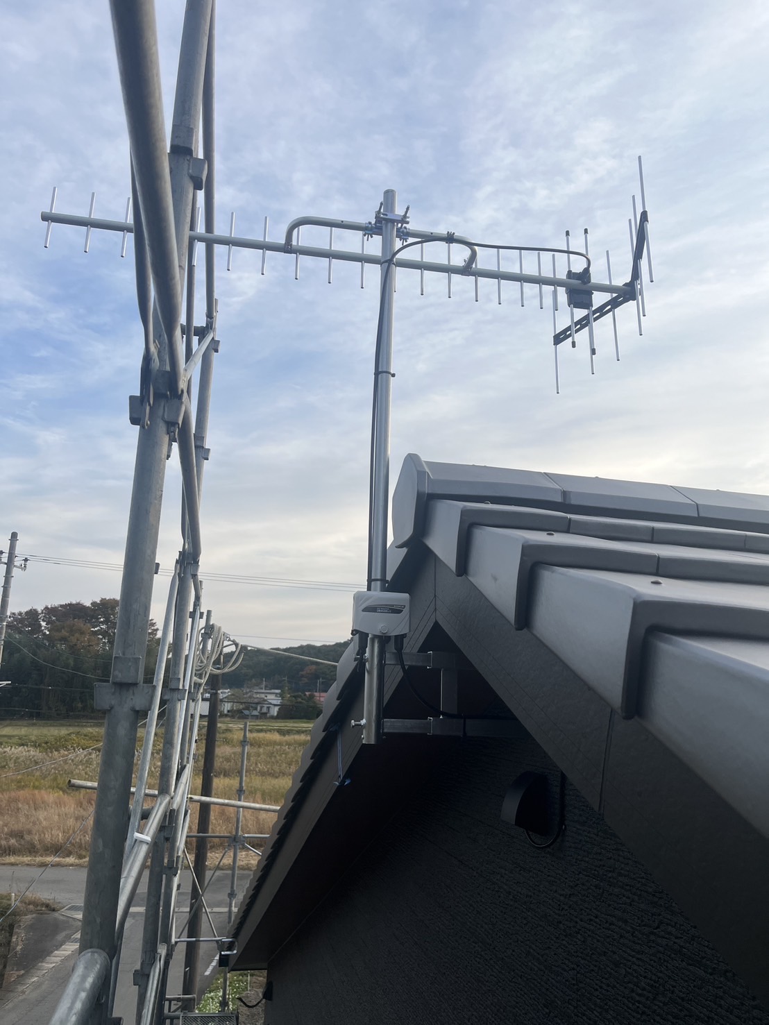 栃木県那須郡｜アンテナ工事（八木式）