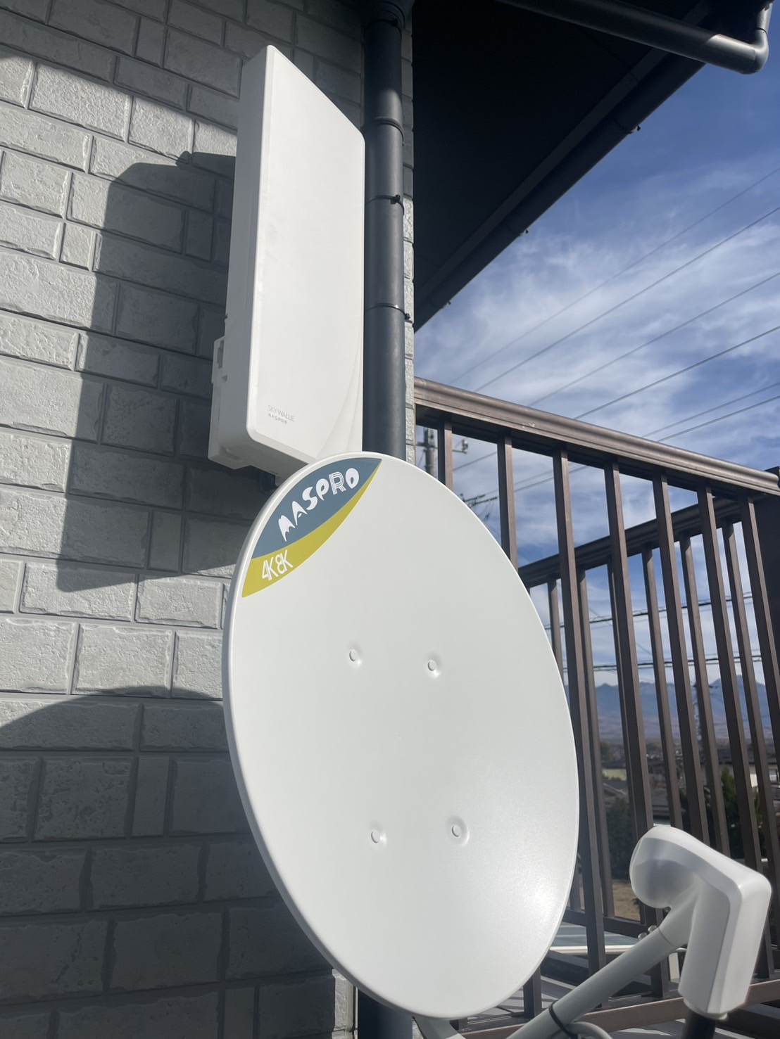 長野県茅野市｜アンテナ工事（デザイン＋BSCS）