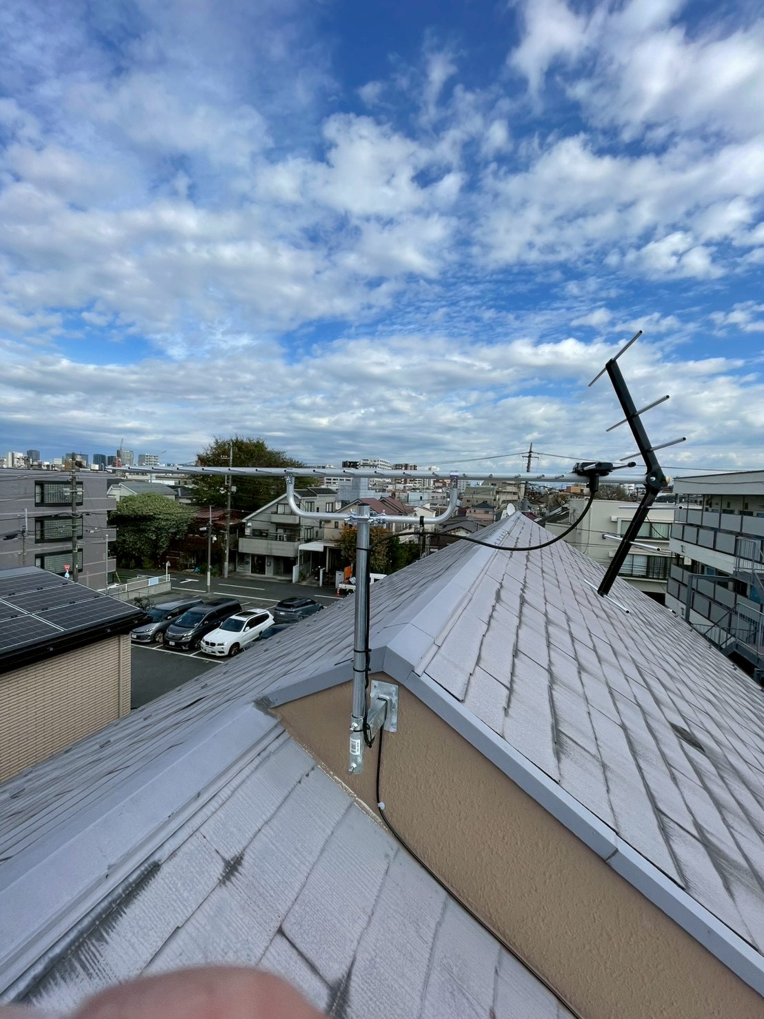東京都大田区｜アンテナ工事（八木式）