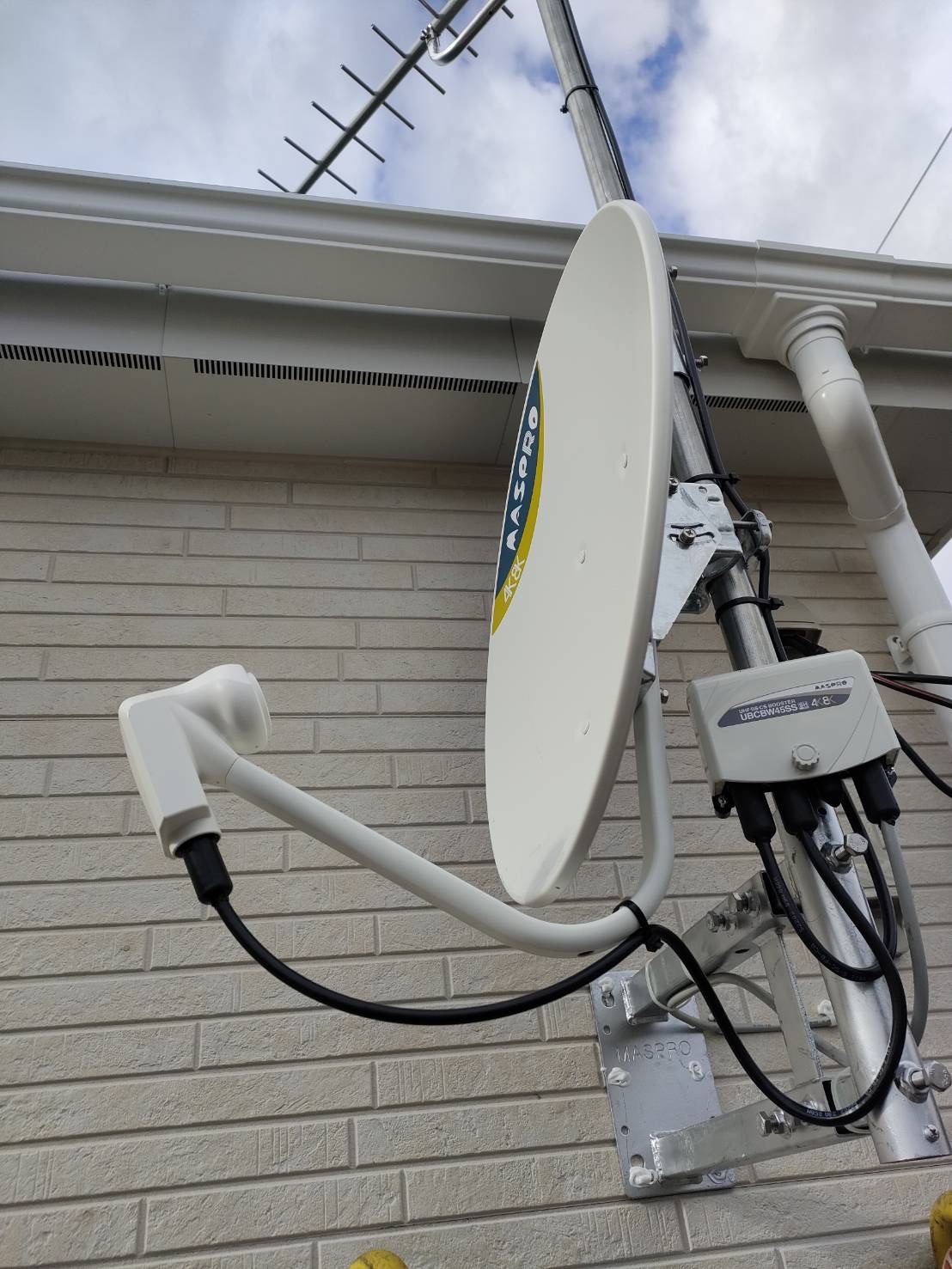 千葉県八街市｜アンテナ工事（八木式＋BSCS）