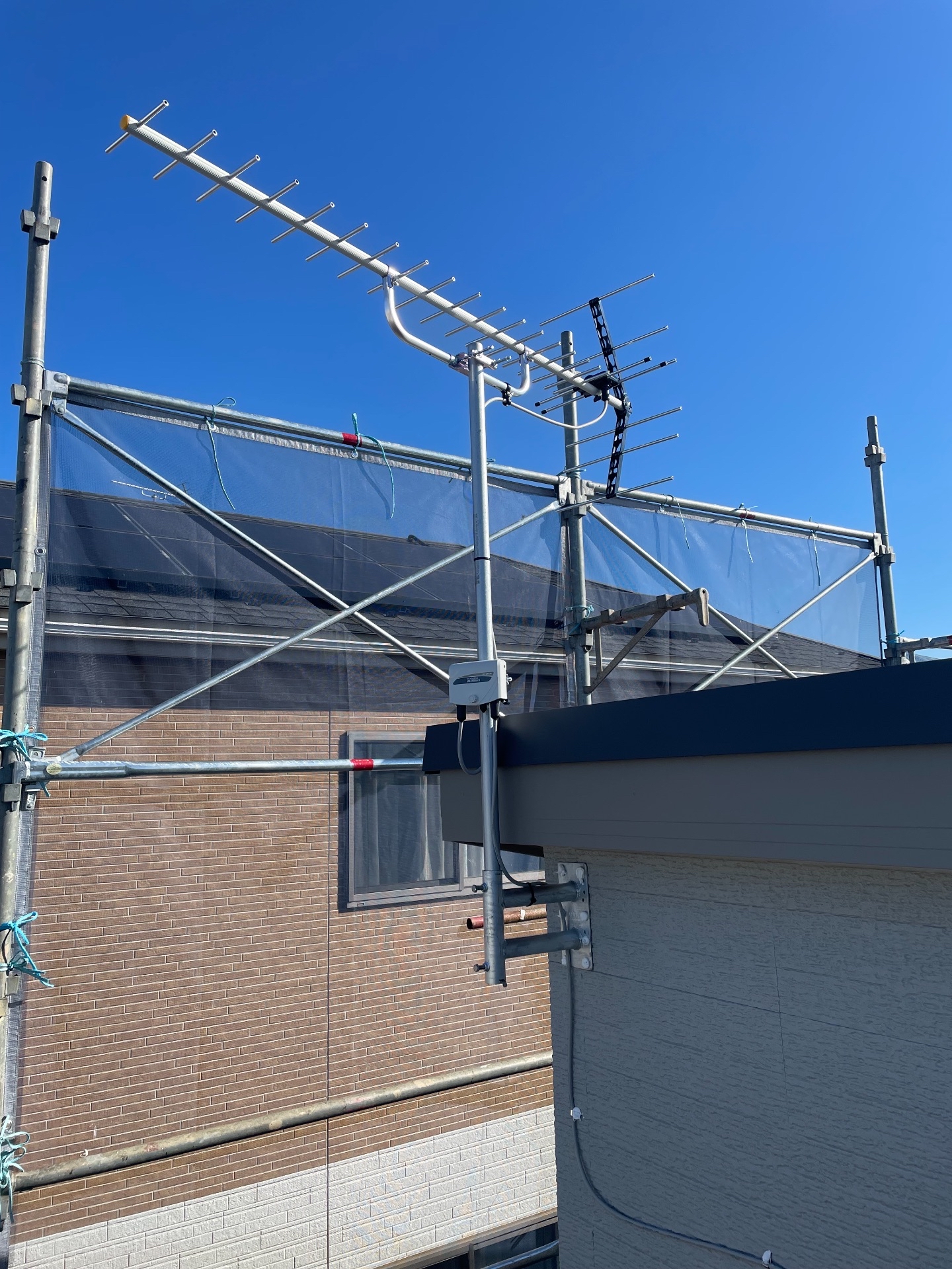 群馬県邑楽郡｜アンテナ工事（八木式）