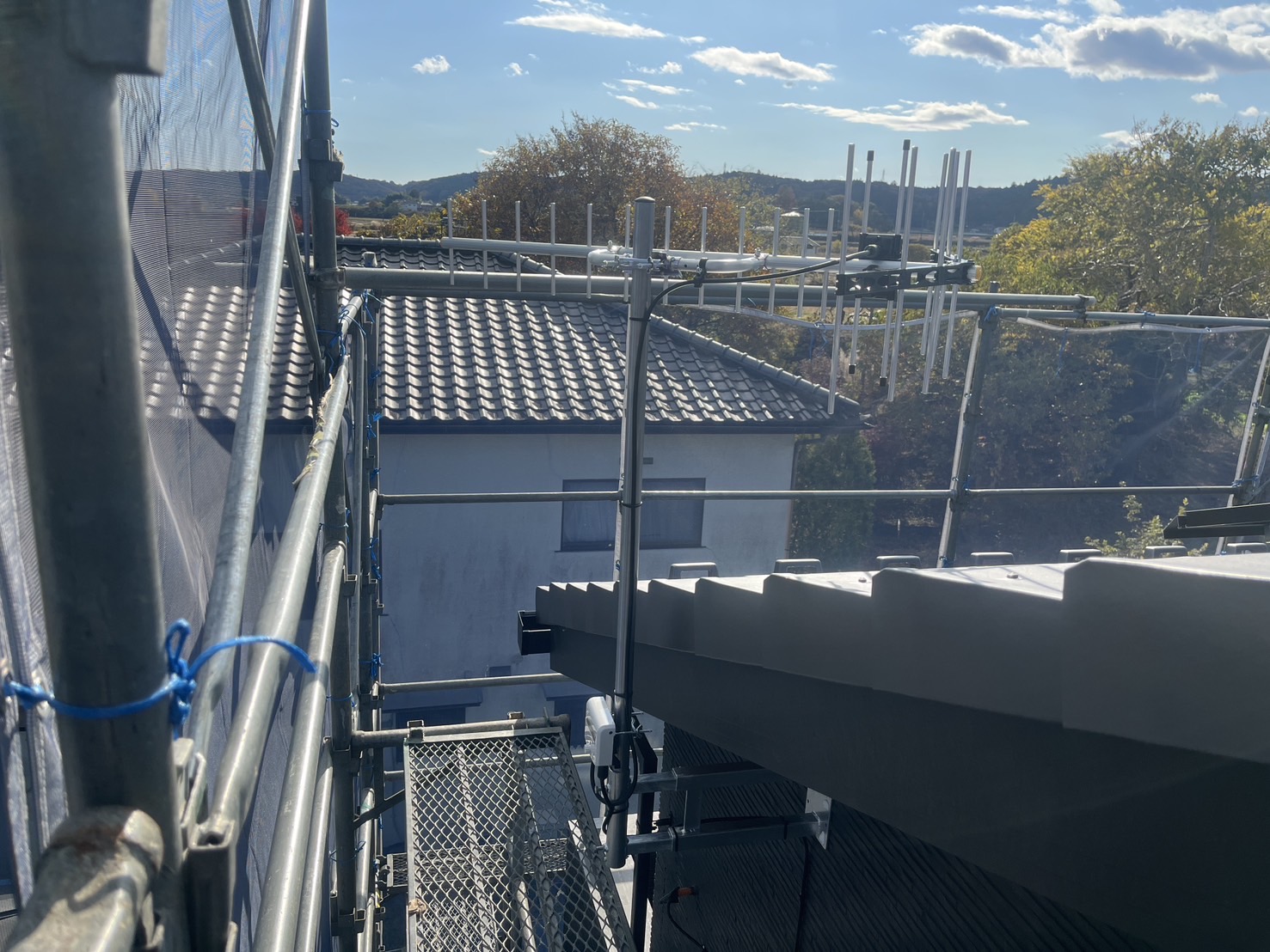 栃木県那須郡｜アンテナ工事（八木式）