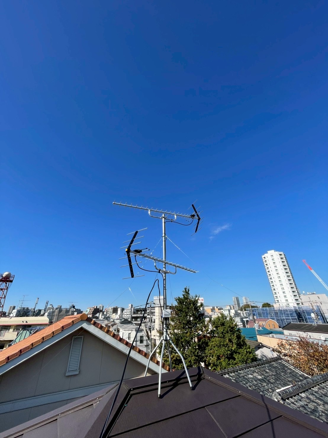 東京都品川区｜アンテナ工事（八木式）