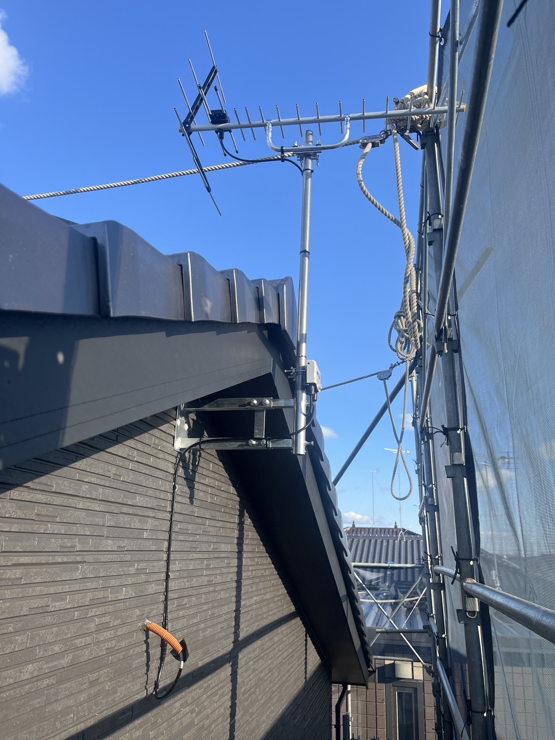 栃木県さくら市｜アンテナ工事（八木式）