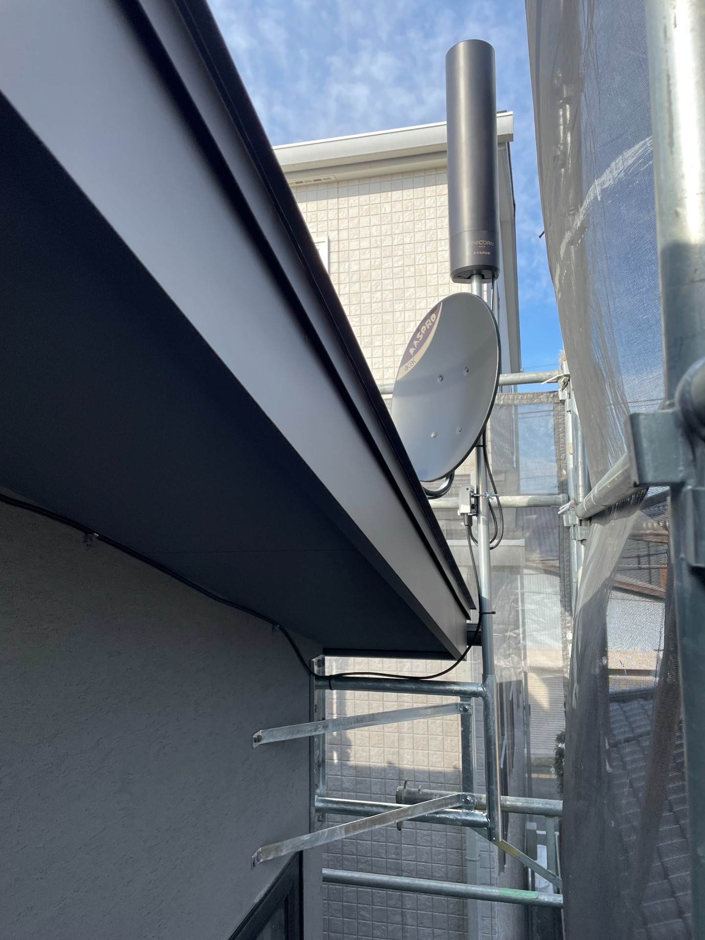 埼玉県川越市｜アンテナ工事（ユニコーン＋BS）