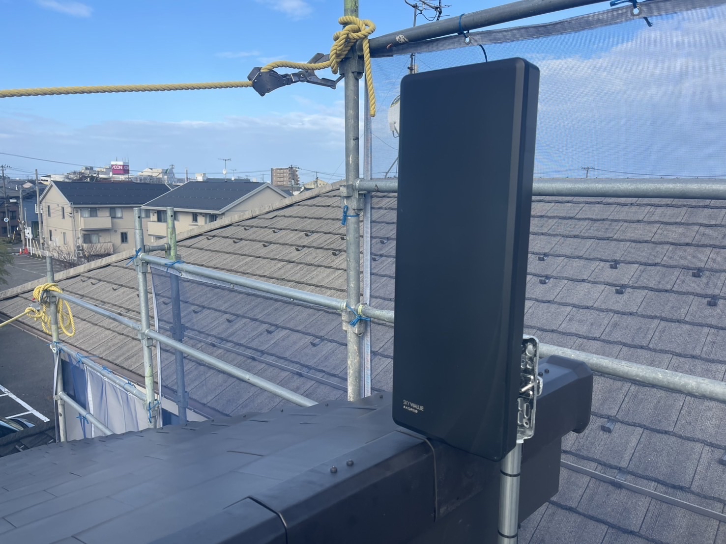 新潟県新潟市東区｜アンテナ工事（デザイン）