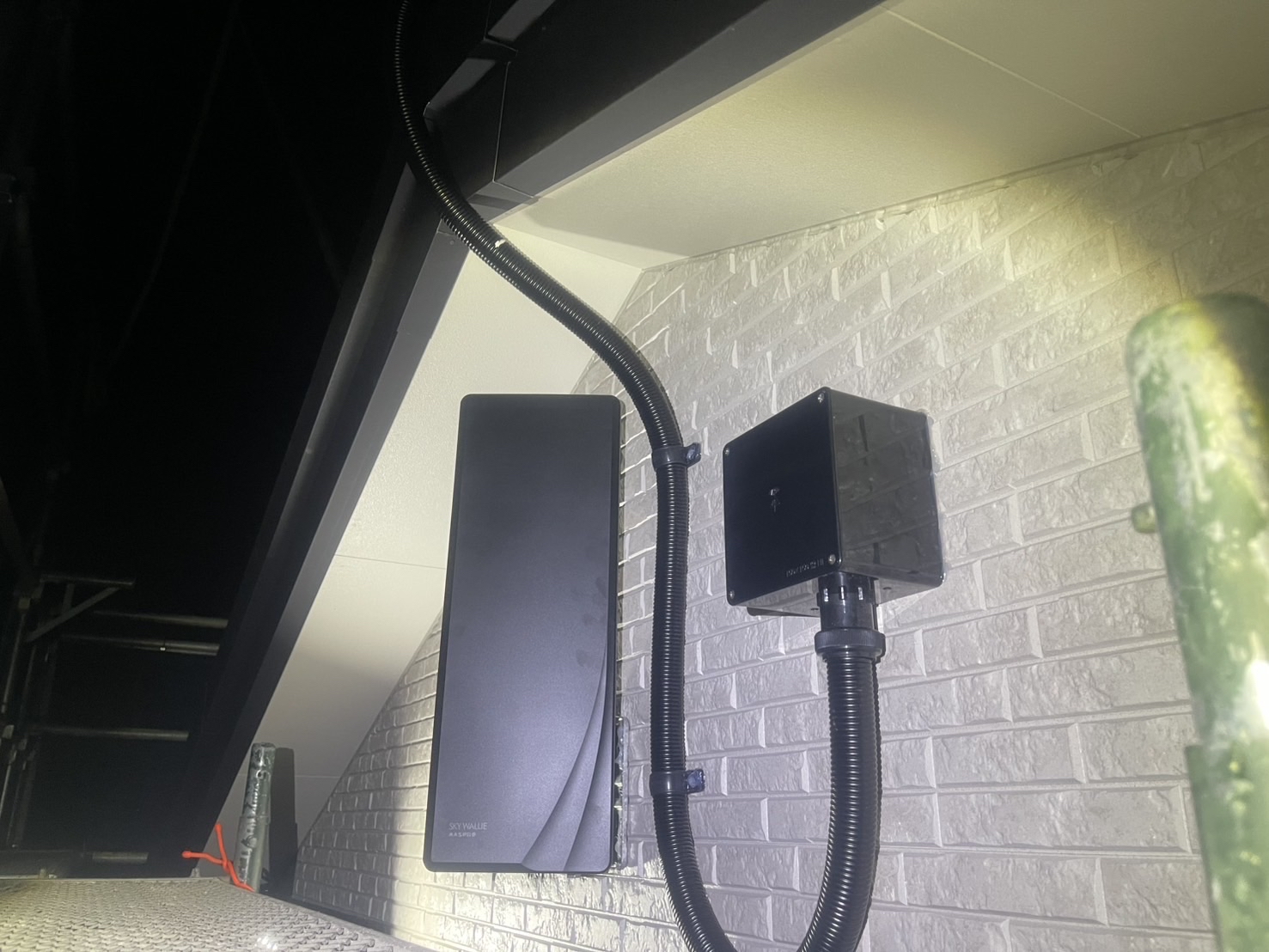 長野県長野市篠ノ井｜アンテナ工事（デザイン＋BS CS）