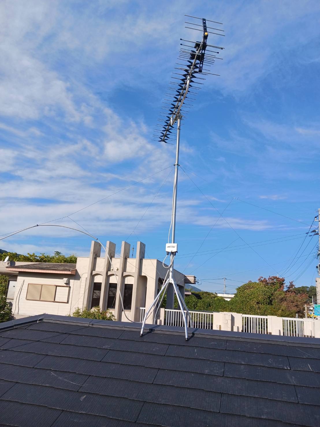 静岡県牧之原市｜アンテナ工事（高性能）